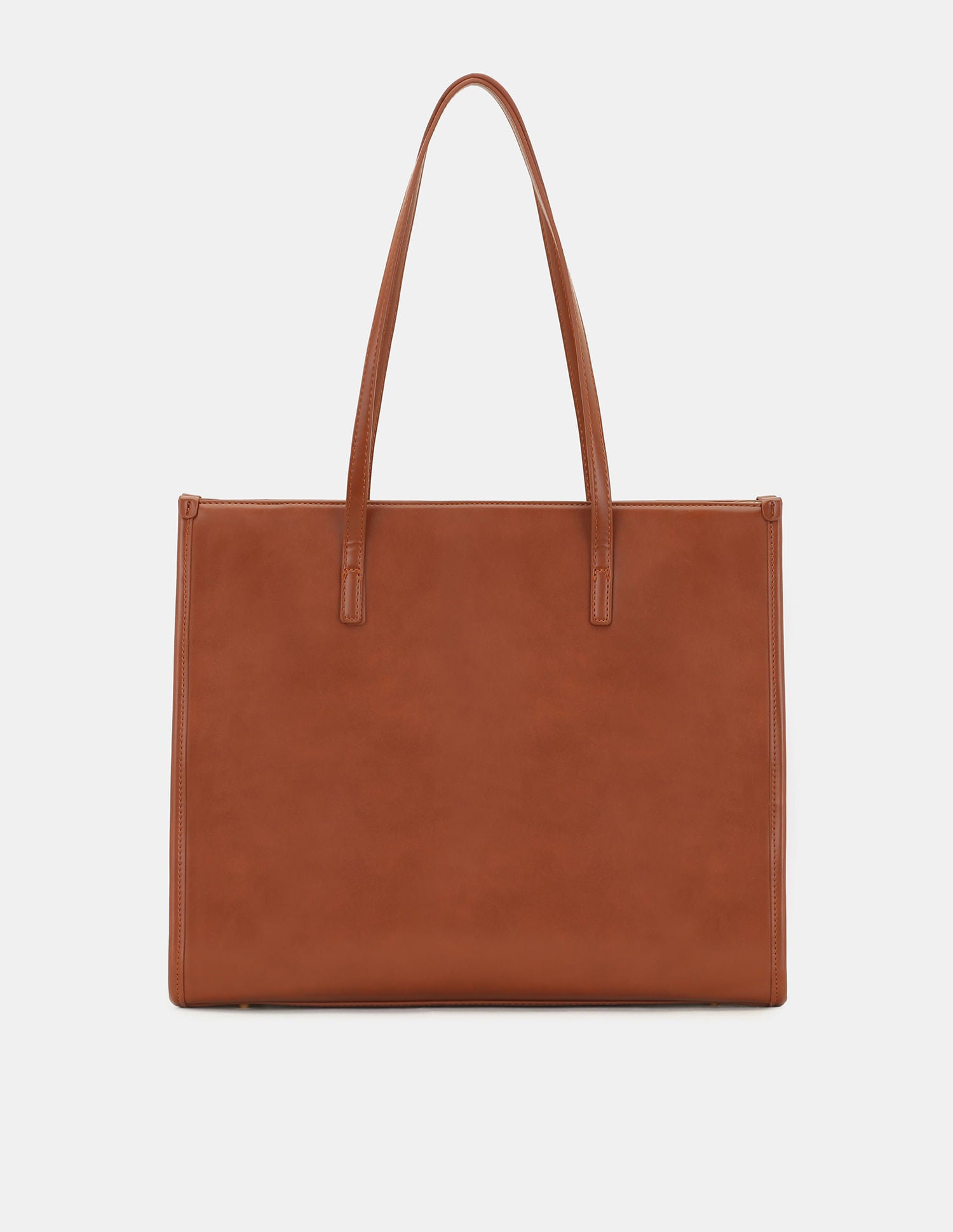 Women Berry Large Sleek Laptop Tote Bag with card holder Tan - U.S. POLO ASSN. | Large