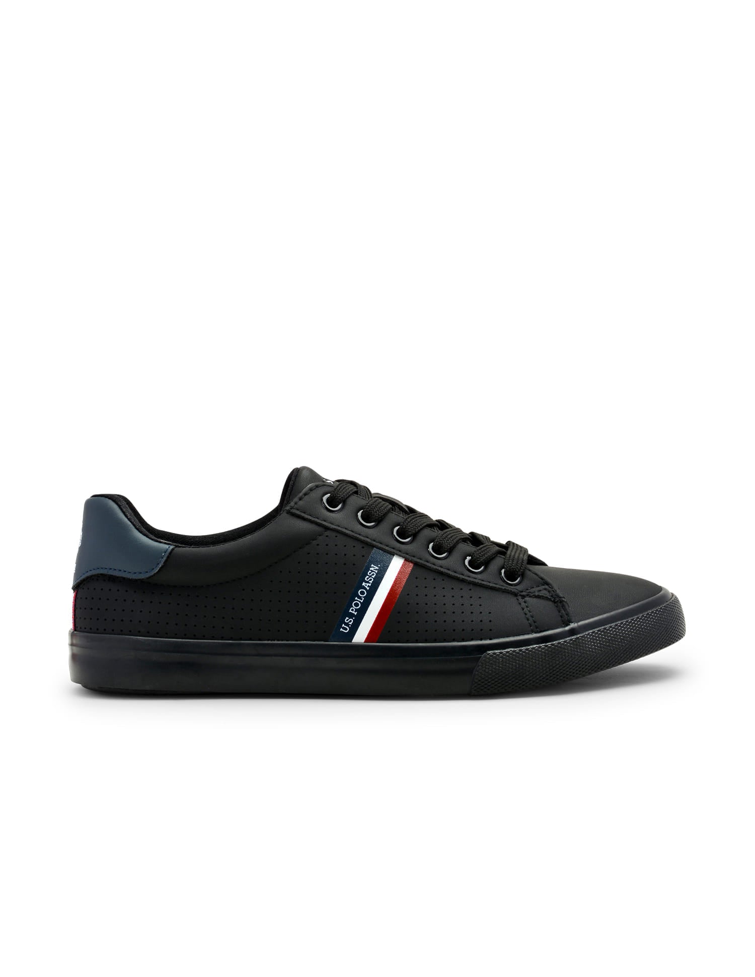 Men Capron 5.0 Solid Sneakers Black - U.S. Polo Assn. India | Large