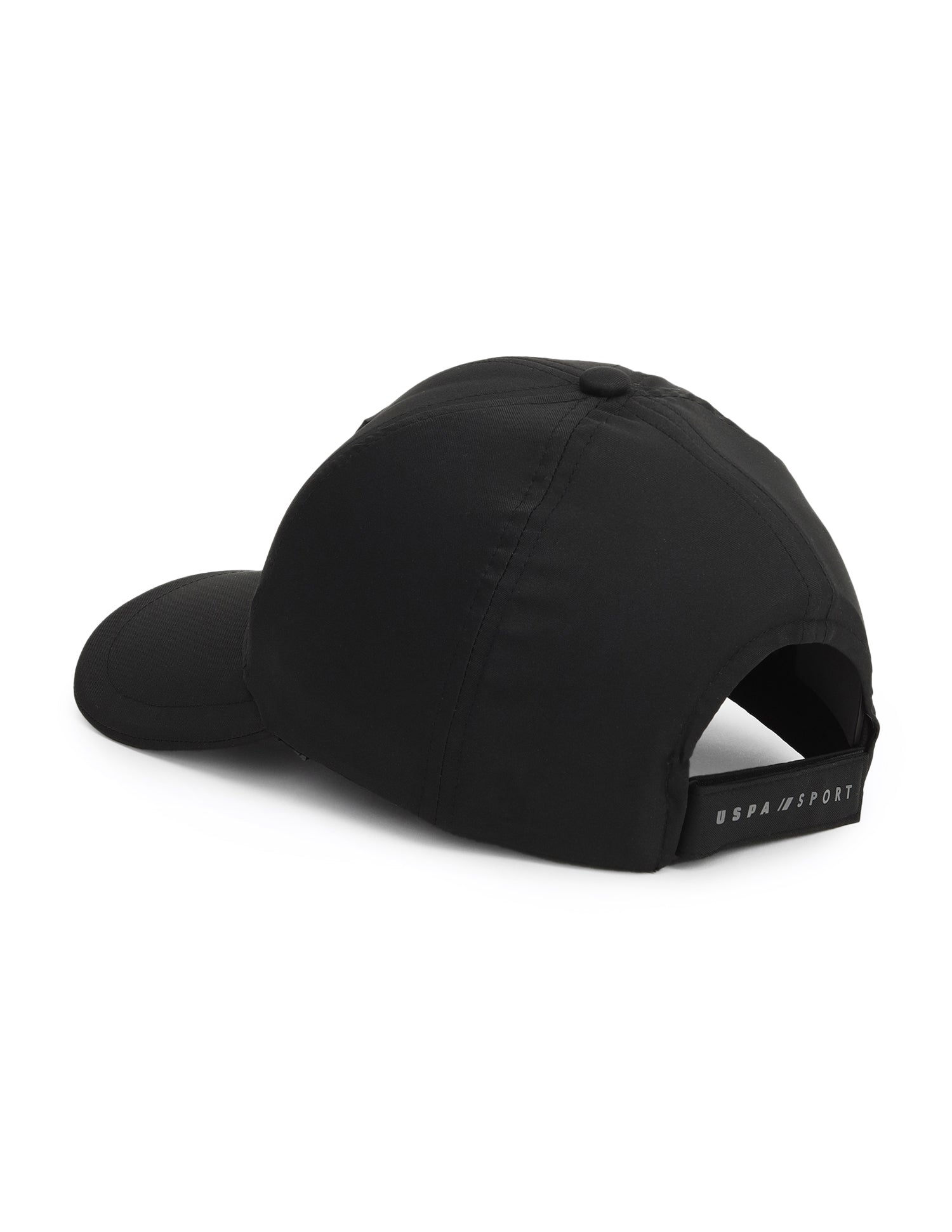 Brand Embossed Twill Cap Black - U.S. Polo Assn. India | Large