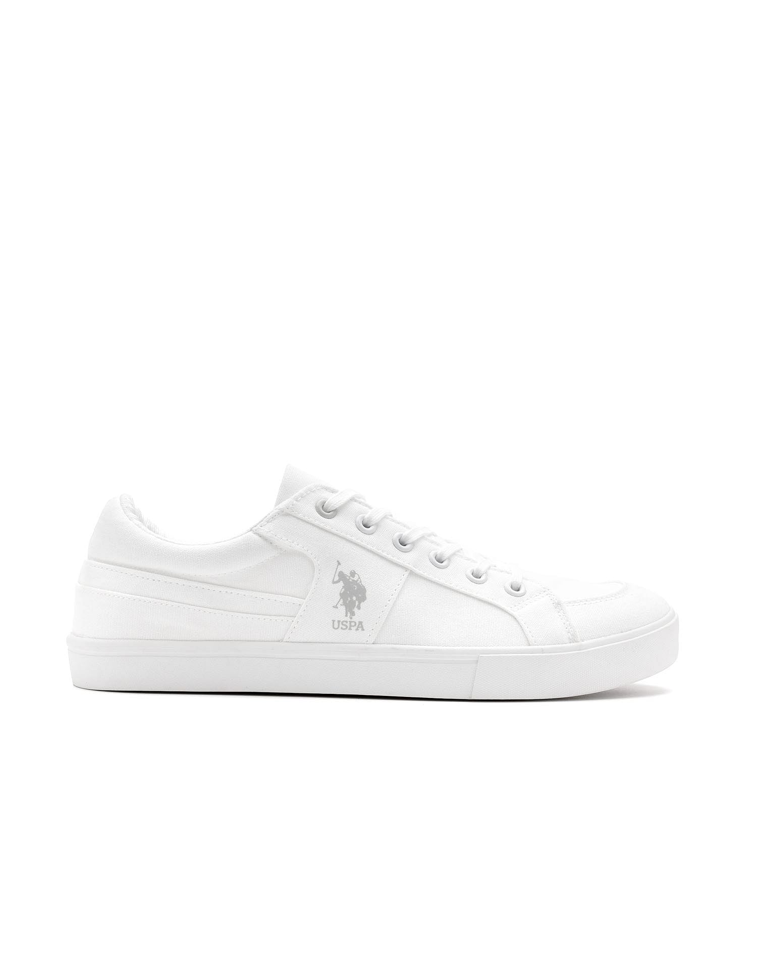 Men Clarkin 4.0 Solid Sneakers White - U.S. Polo Assn. India | Large