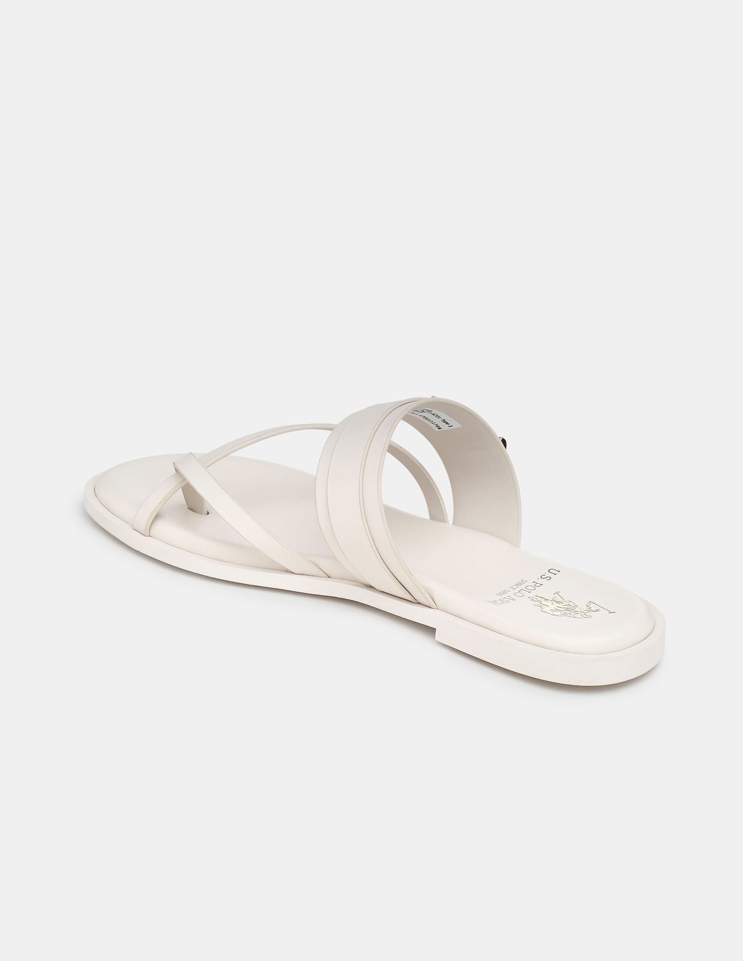 Women Relien One Toe Sandals Off White - U.S. Polo Assn. India | Large