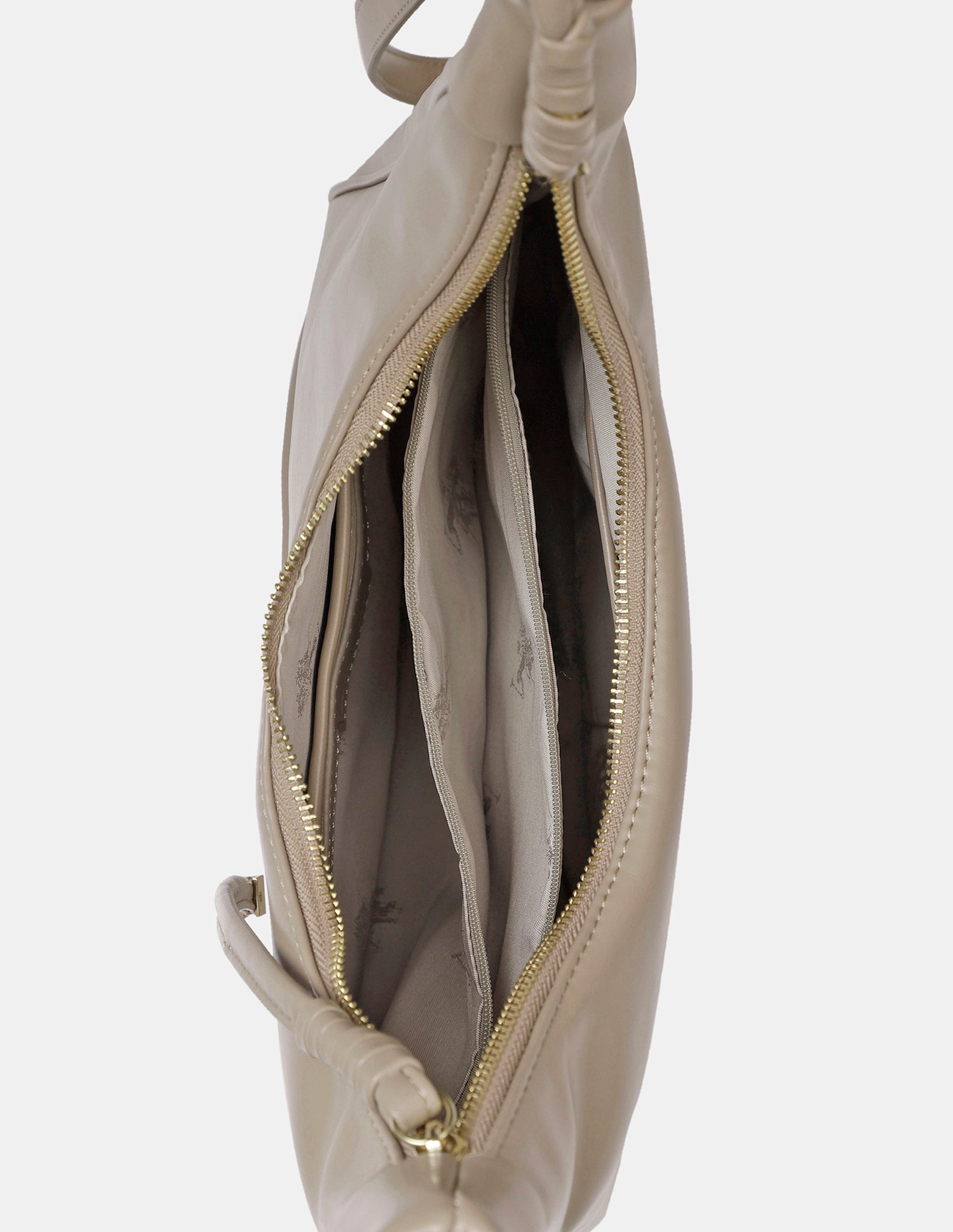 Women Autumn Shoulder Bag Charcoal Grey - U.S. POLO ASSN. | Large