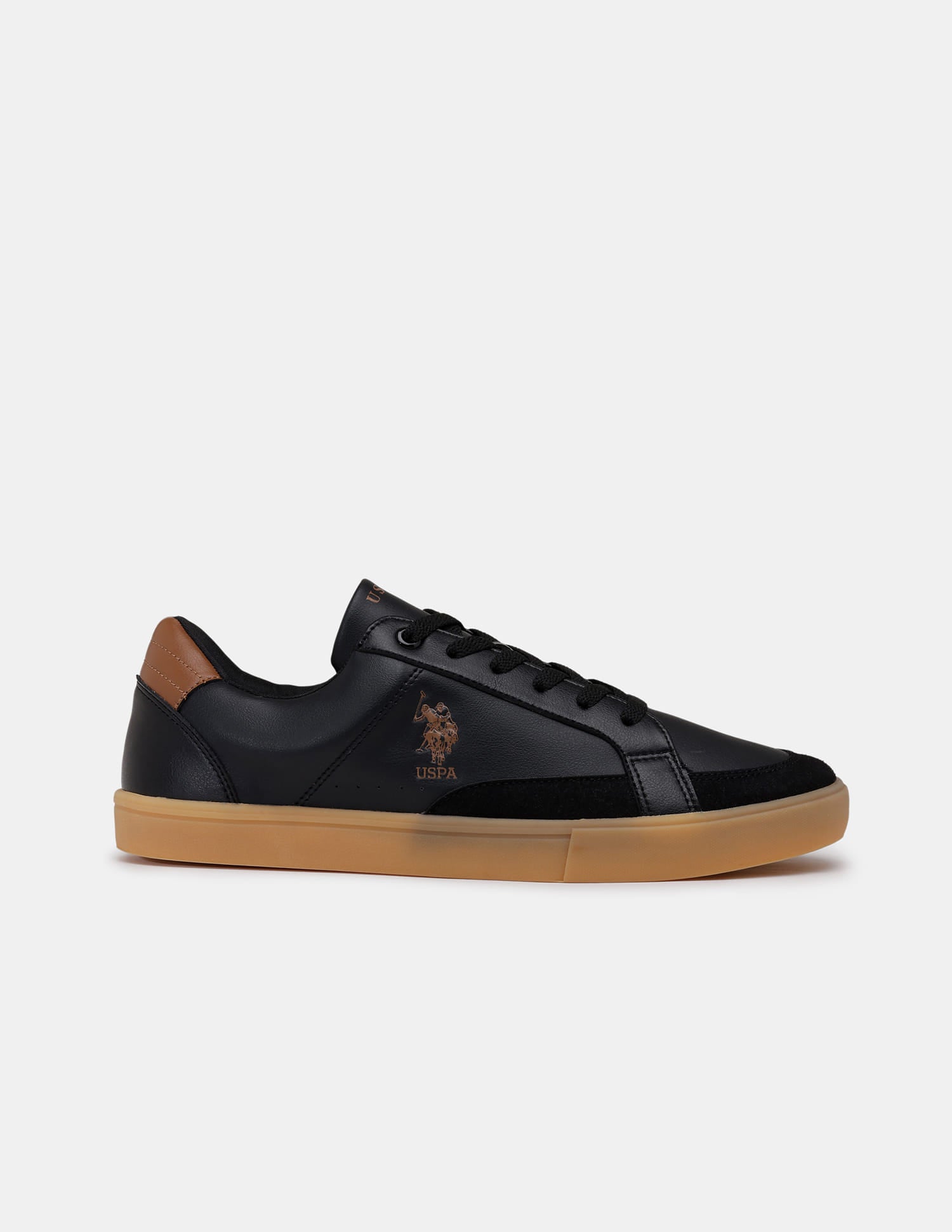 Men Hamet 2.0 Striped Sneakers Black - U.S. Polo Assn. India | Large