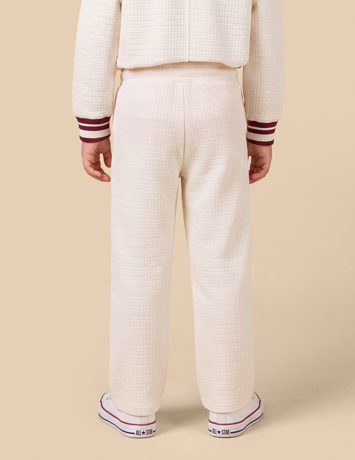 Mid Rise Regular Fit Sweatpants Ivory - U.S. Polo Assn. India | Large