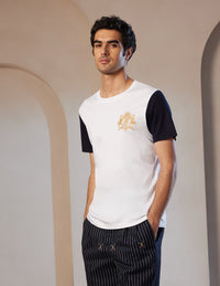 Pacho X Crest Logo Slim Fit T-Shirt