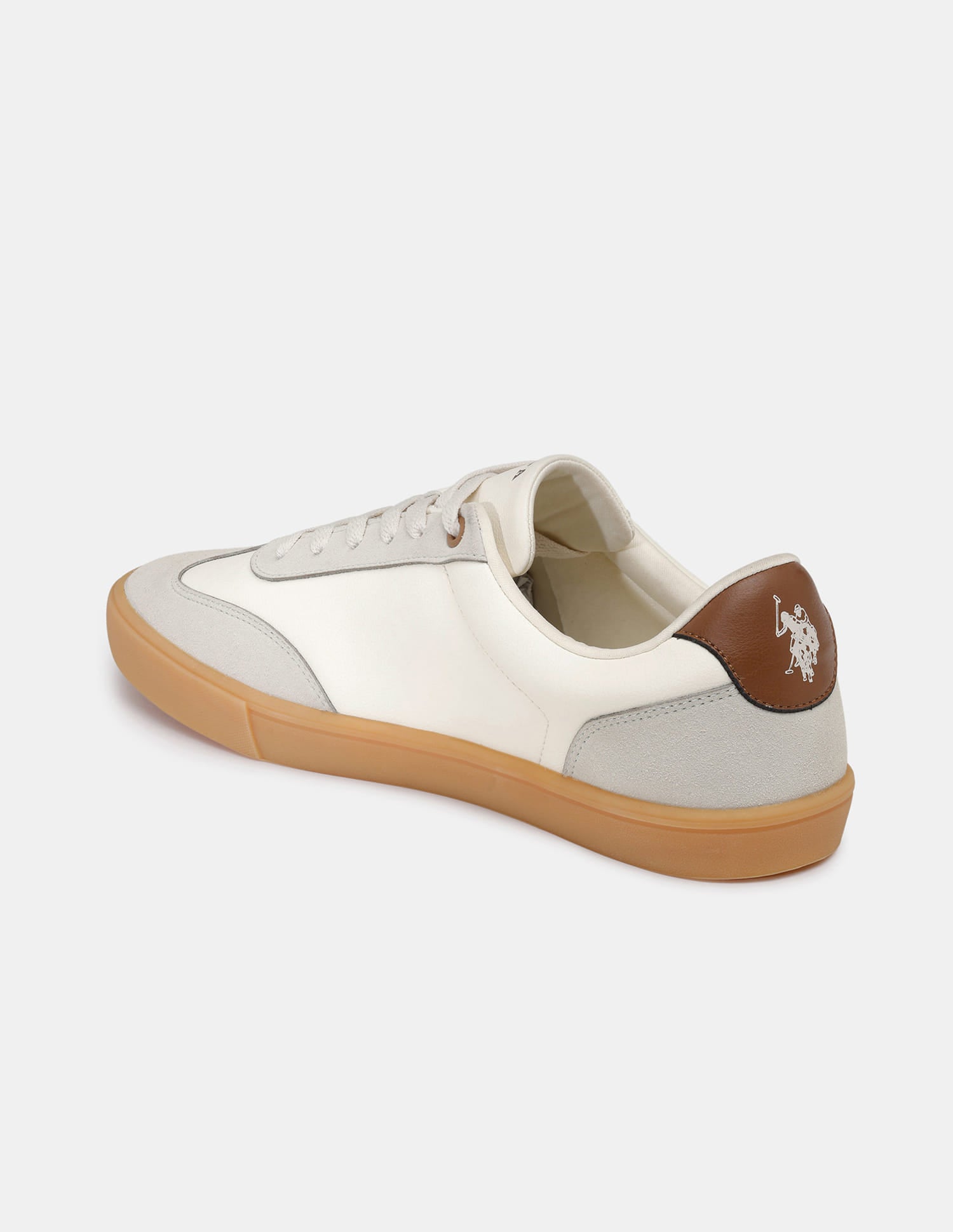 Men Lace-Ups Hamet Sneakers Beige - U.S. Polo Assn. India | Large
