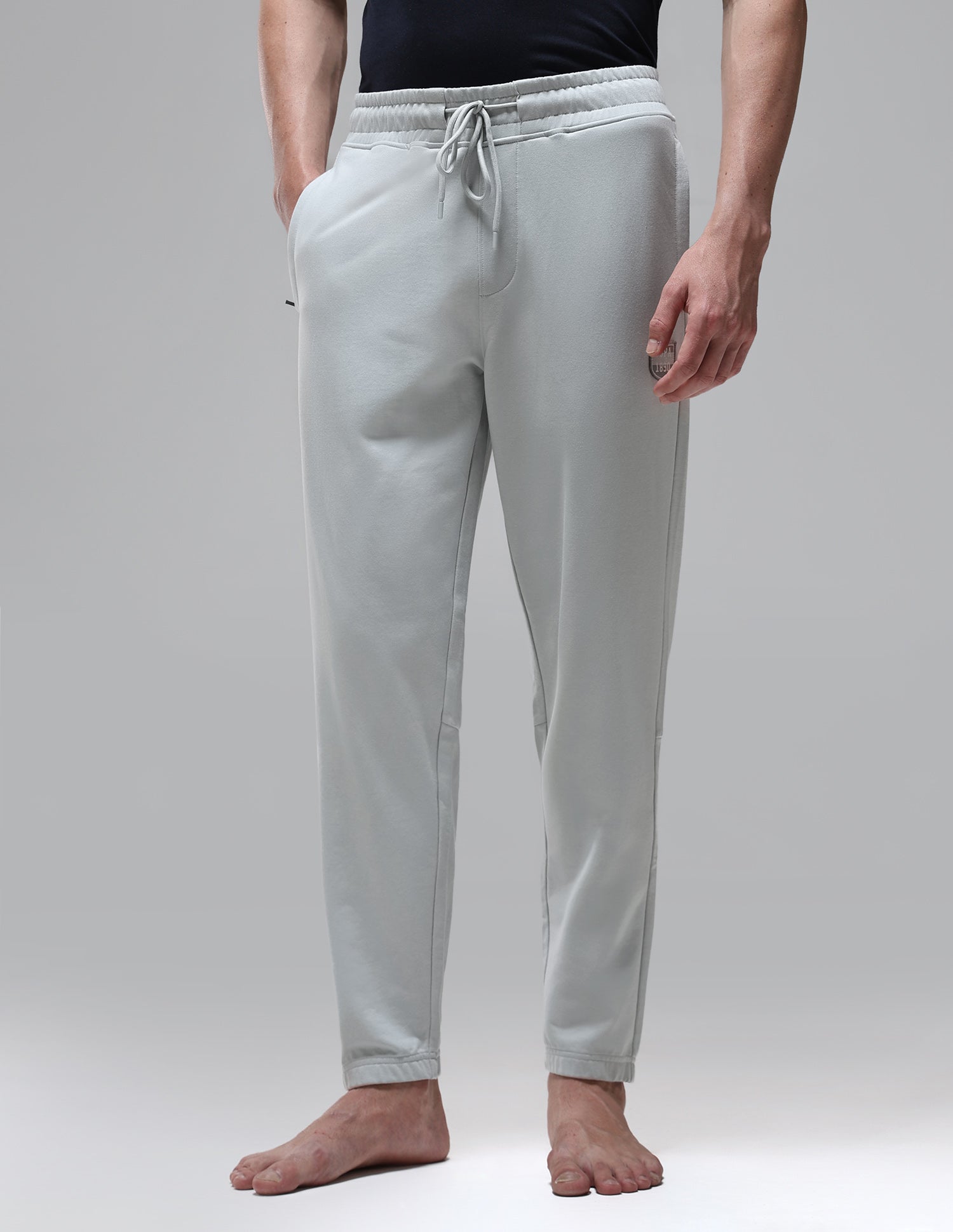 Breathable Relaxed Fit OJ010 Lounge Joggers Mirage Grey - U.S. Polo Assn. India | Large