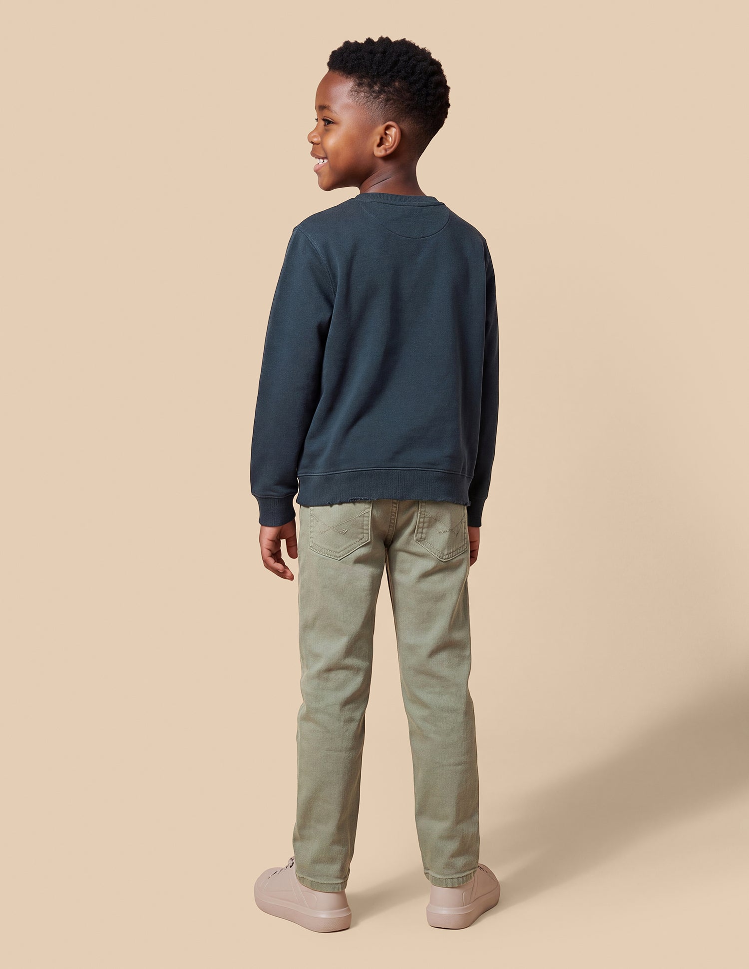 Relaxed Fit Green Jeans Light Olive - U.S. Polo Assn. India | Large
