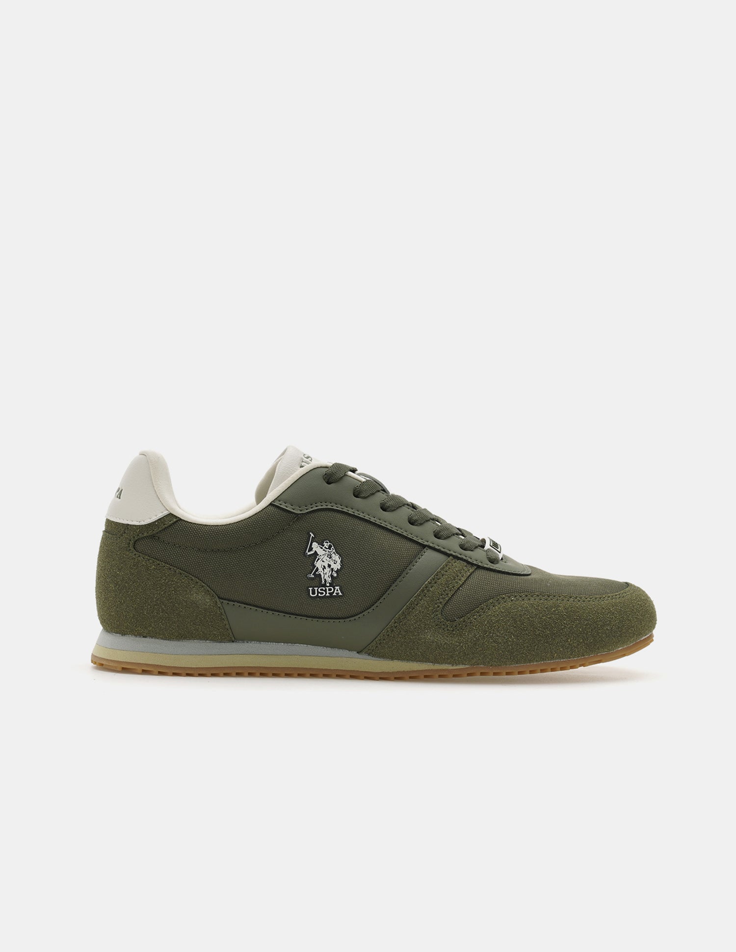 Clemt 4.0 Colourblocked Sneakers Olive - U.S. Polo Assn. India | Large
