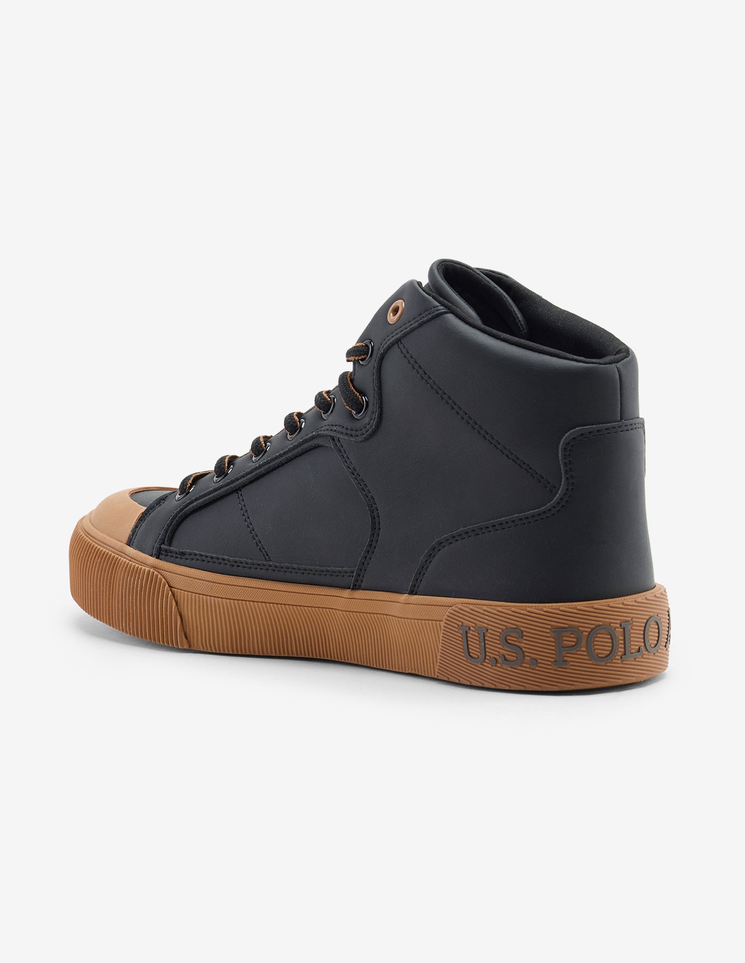 Ricon Mid Top Sneakers Black - U.S. Polo Assn. India | Large