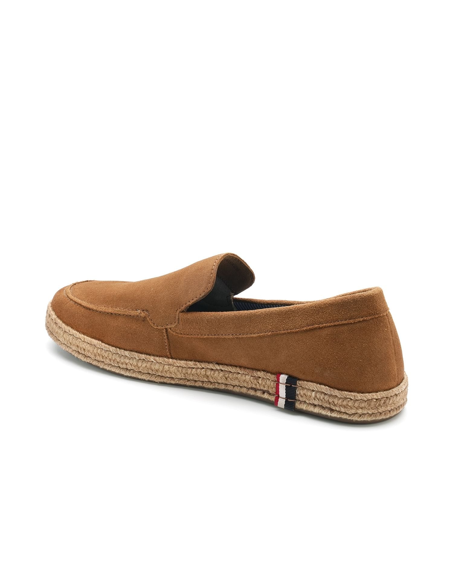 Mens Oudi Suede Slip-On Shoes Tan - U.S. Polo Assn. India | Large