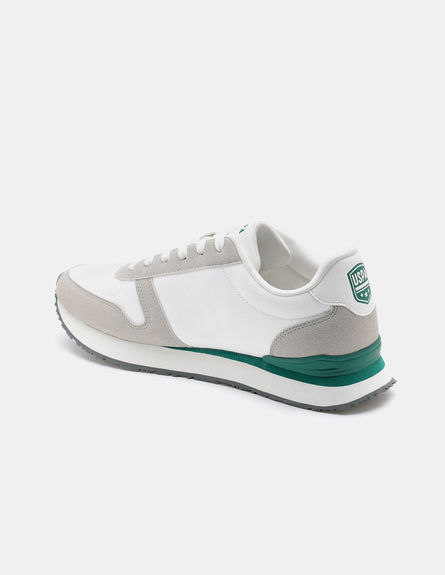 Men Tregon 2.0 Colourblocked Sneakers White - U.S. Polo Assn. India | Large