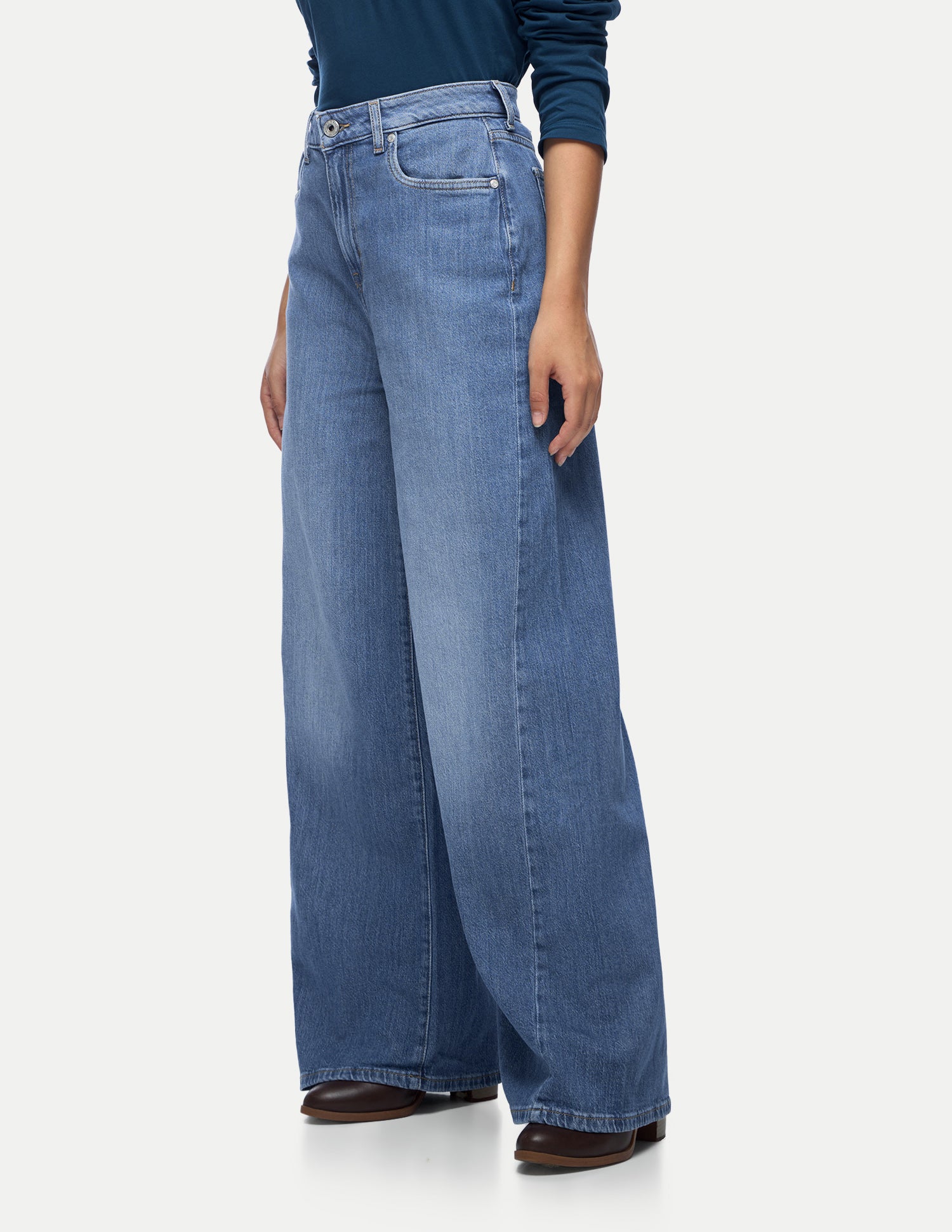 Baggy Fit Blue Jeans Blue - U.S. Polo Assn. India | Large