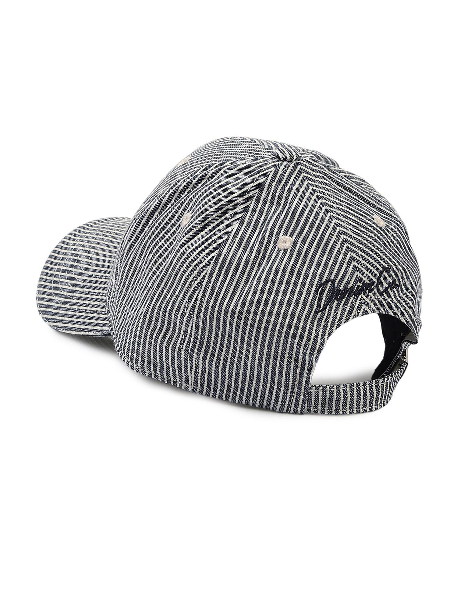 Striped Denim Cap Navy - U.S. POLO ASSN. | Large
