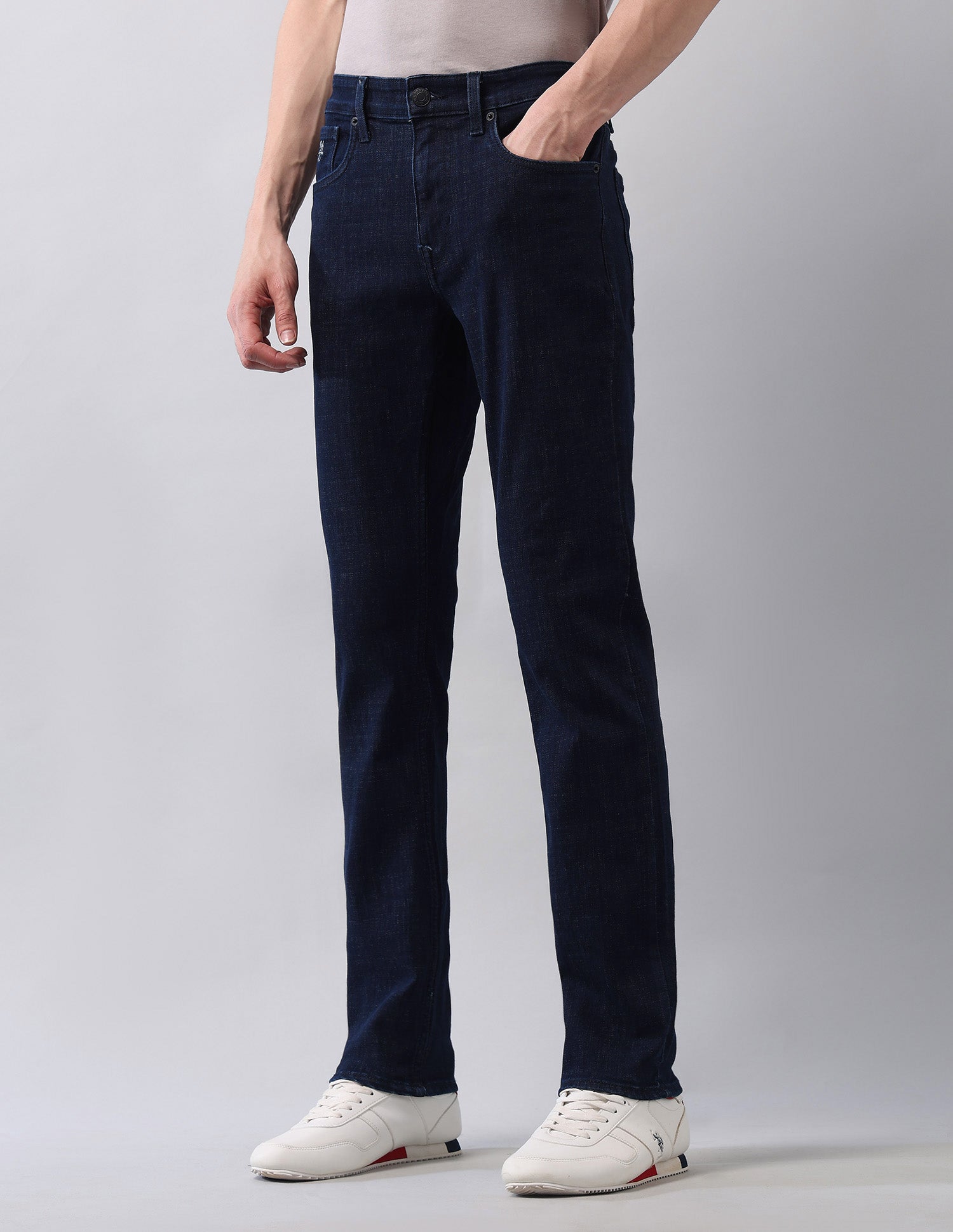 Regallo Skinny Fit Blue Jeans Blue - U.S. Polo Assn. India | Large