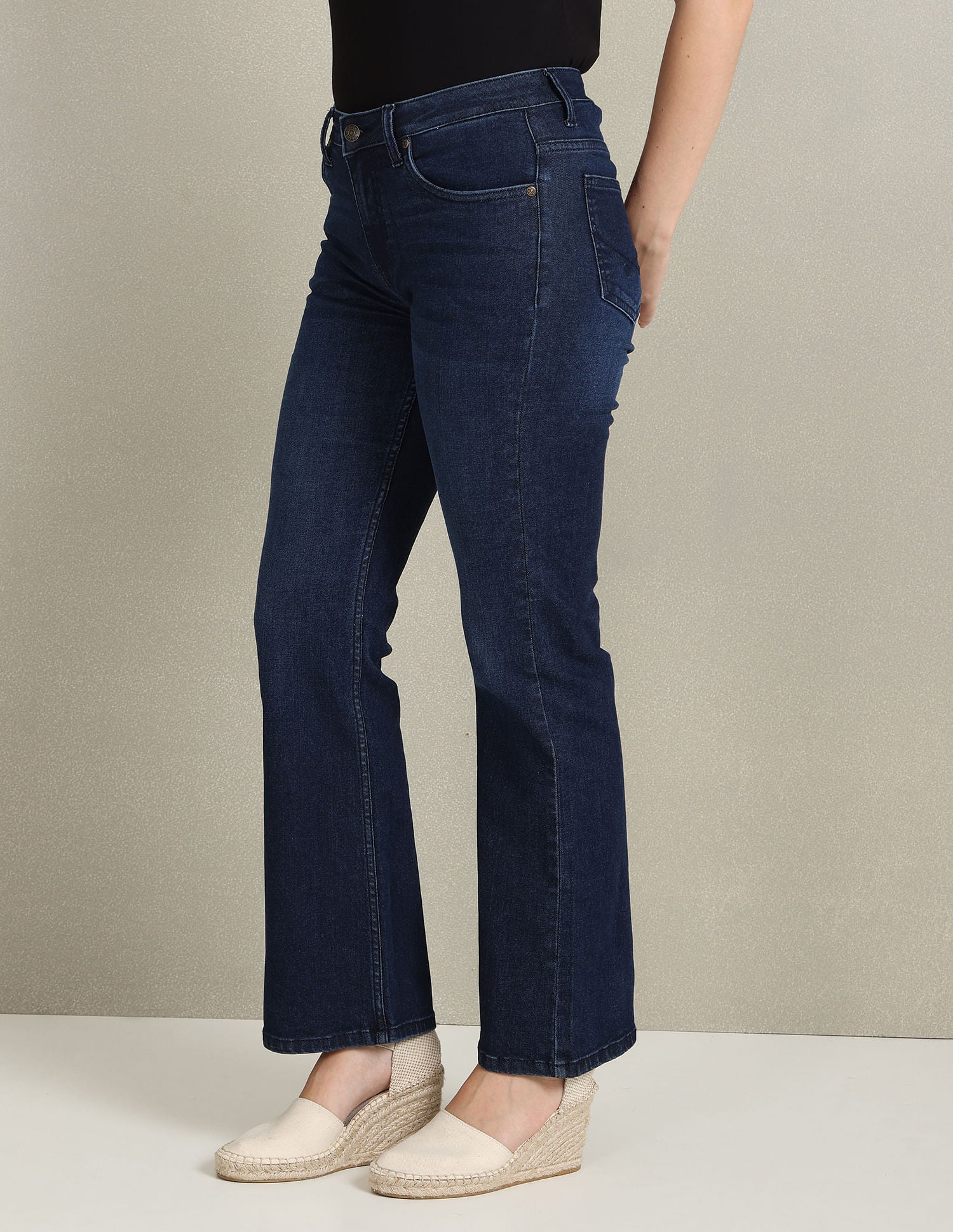 Dark Wash Bootcut Jeans Dark Blue - U.S. POLO ASSN. | Large