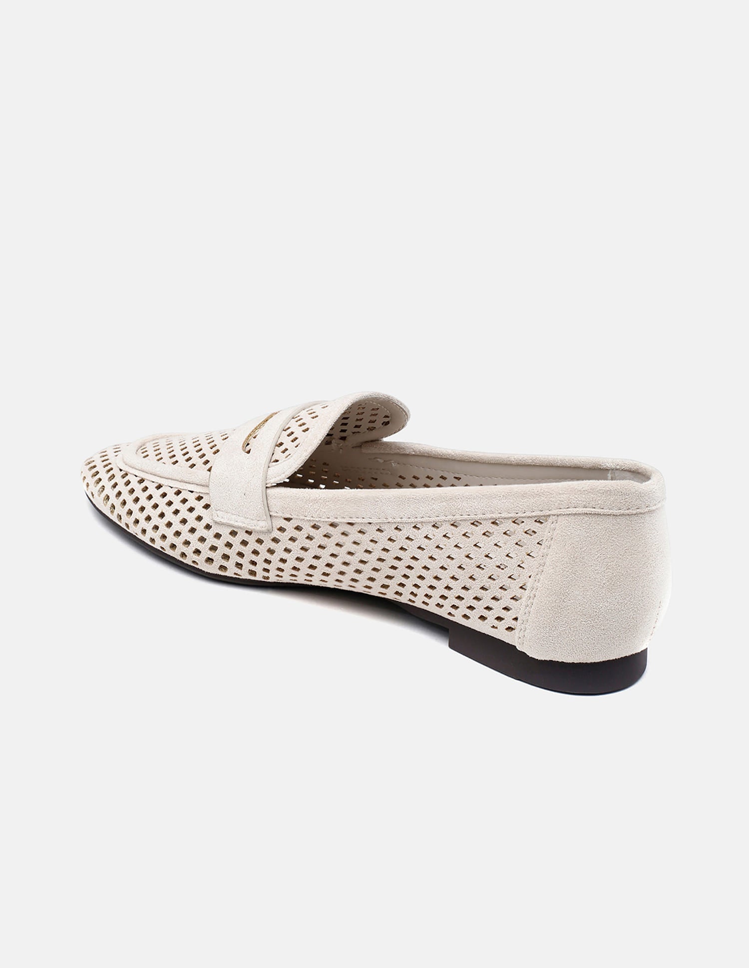 Mesh Textured Outsole Avenoir Loafers Off White - U.S. Polo Assn. India | Large