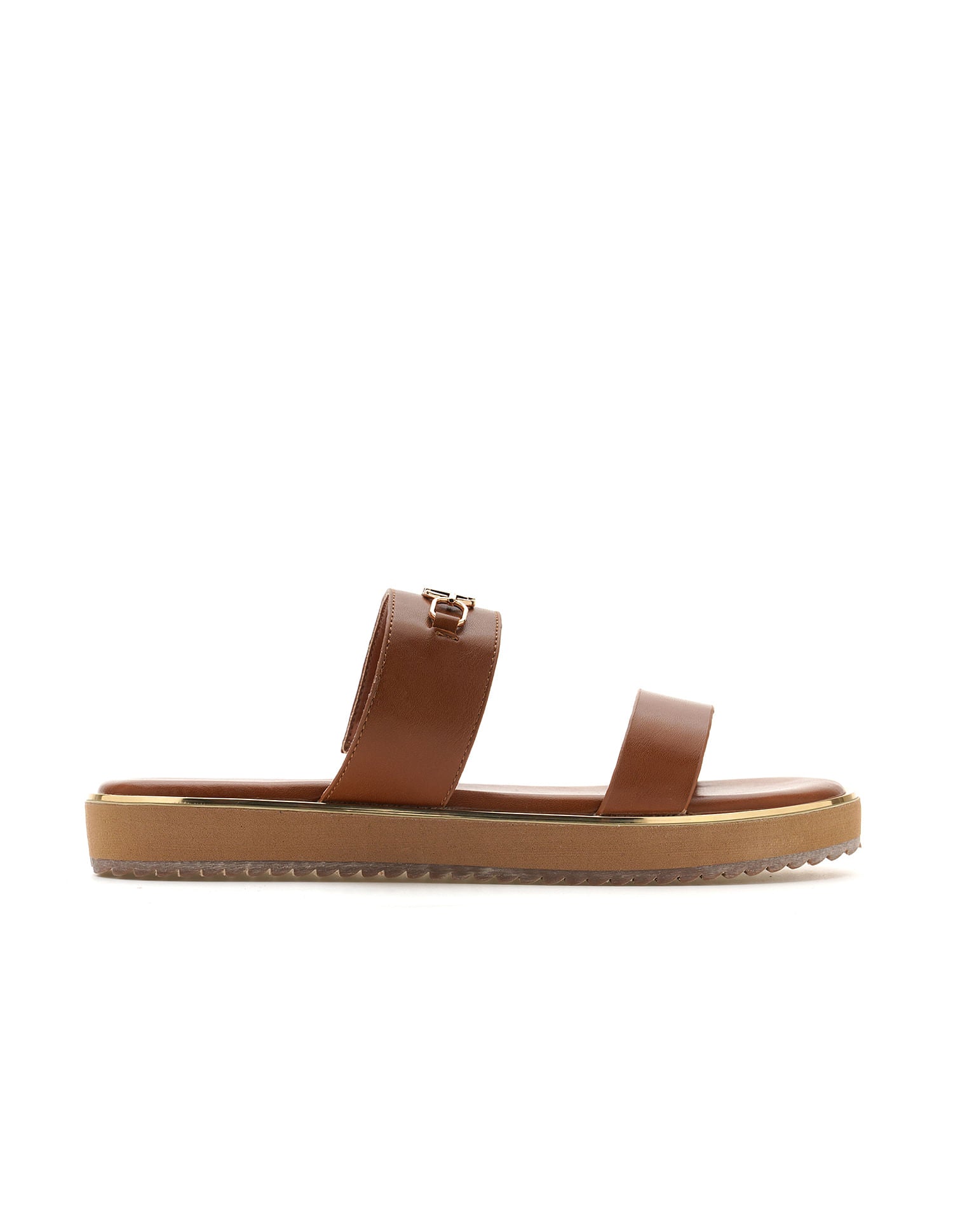 Comfort EVA Flat Cinzia Sandals Tan - U.S. POLO ASSN. | Large