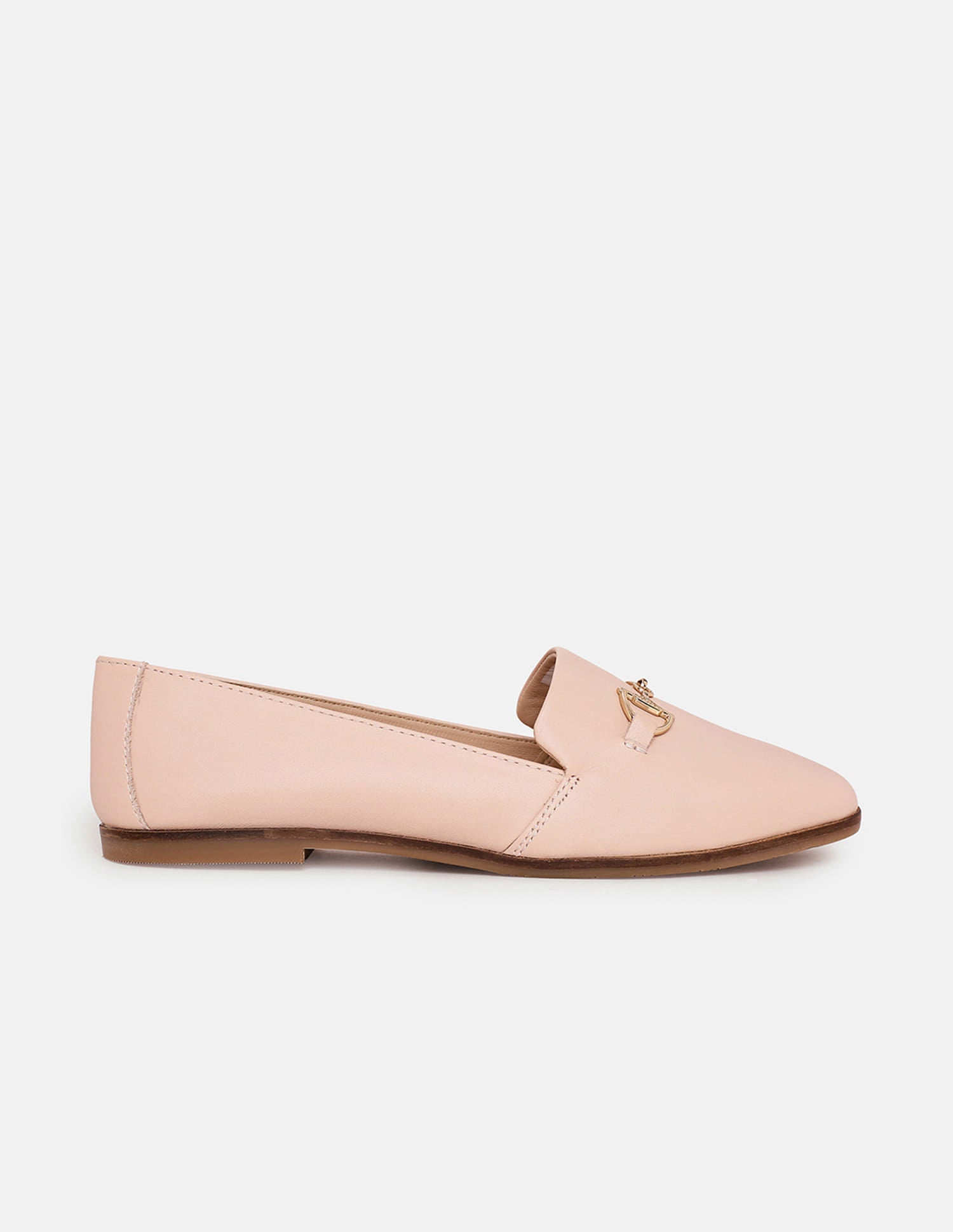 Women Round Toe Solid Mia Ballerinas Pink - U.S. Polo Assn. India | Large