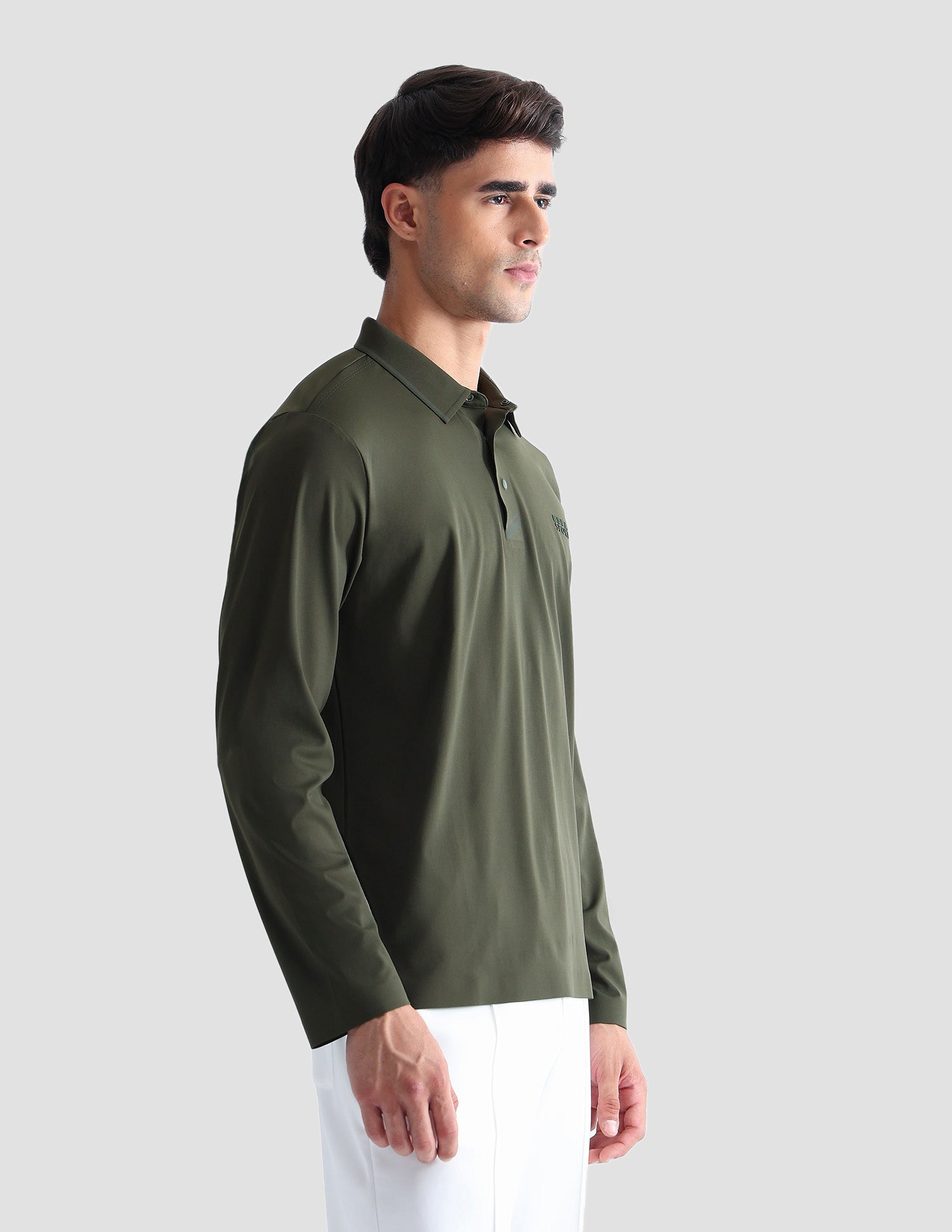 Solid Regular Fit Active Polo Shirt Dark Green - U.S. POLO ASSN. | Large
