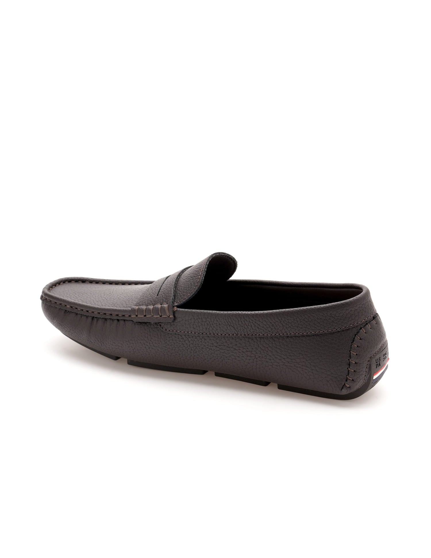Men Kiger Textured Loafer Brown - U.S. Polo Assn. India | Large