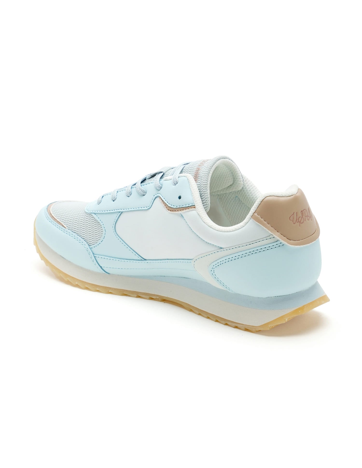 Alora Lt. Blue Lightweight Sneaker Shoes Blue - U.S. Polo Assn. India | Large