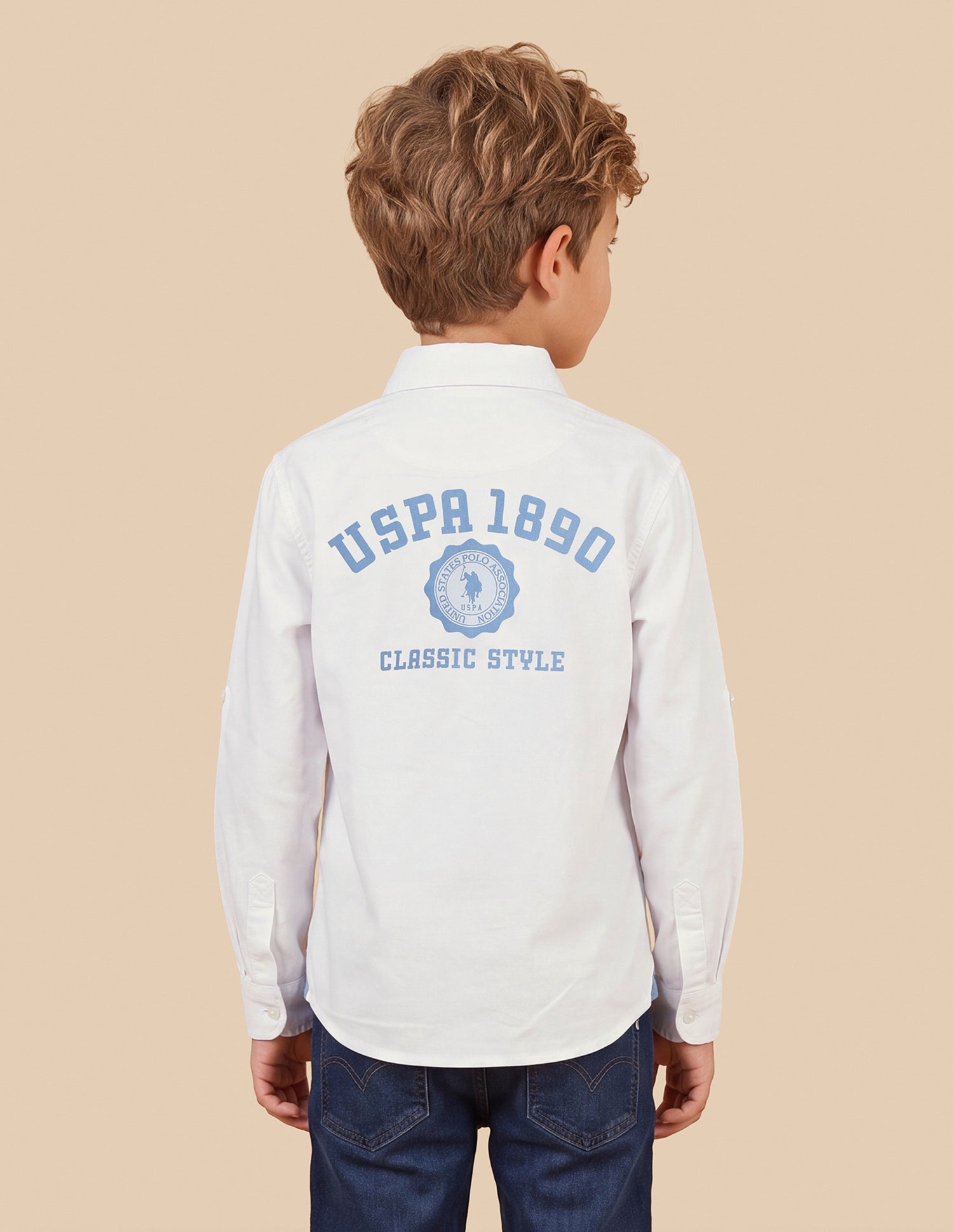 Oxford Regular Fit Shirt White - U.S. Polo Assn. India | Large
