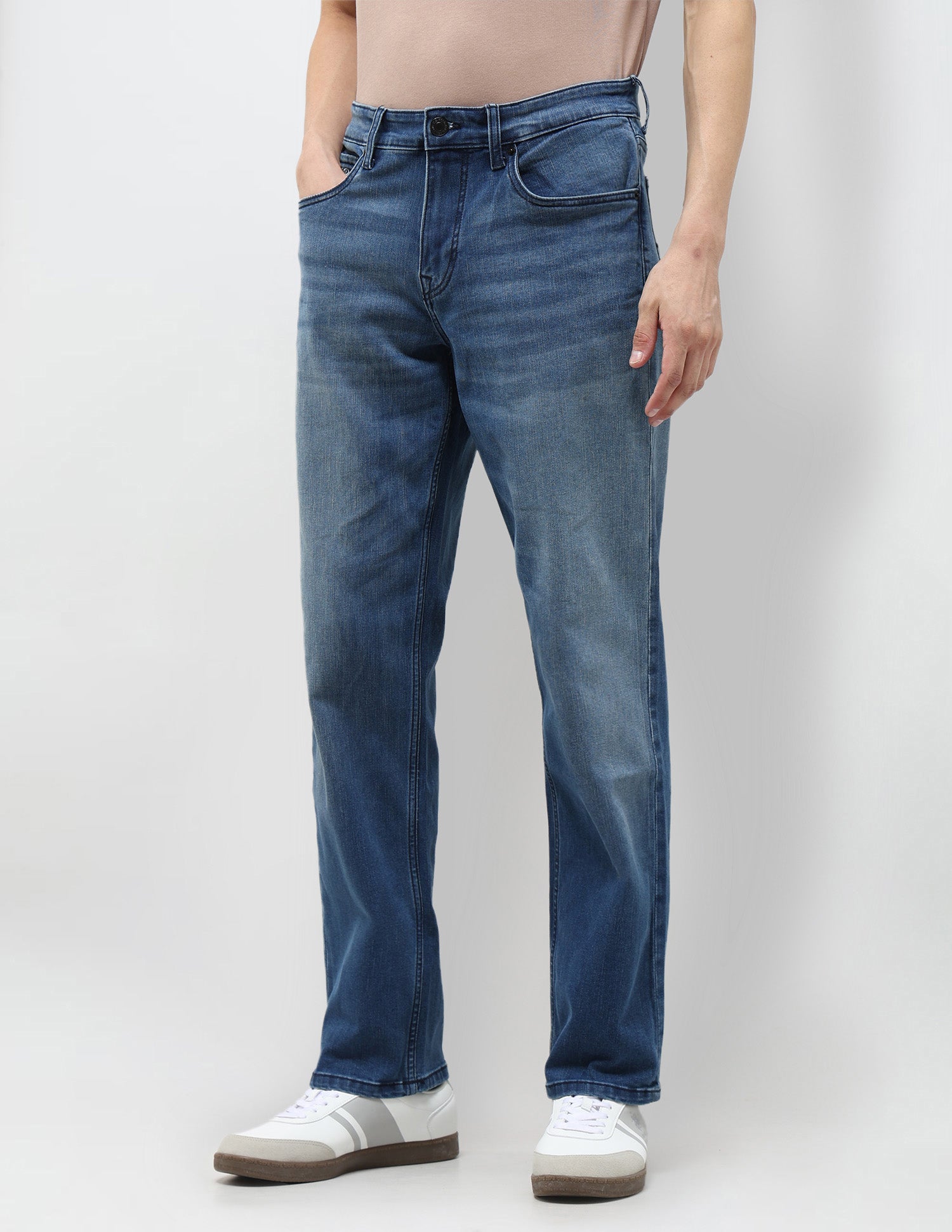 Shawn Relaxed Fit Blue Jeans Indigo - U.S. Polo Assn. India | Large