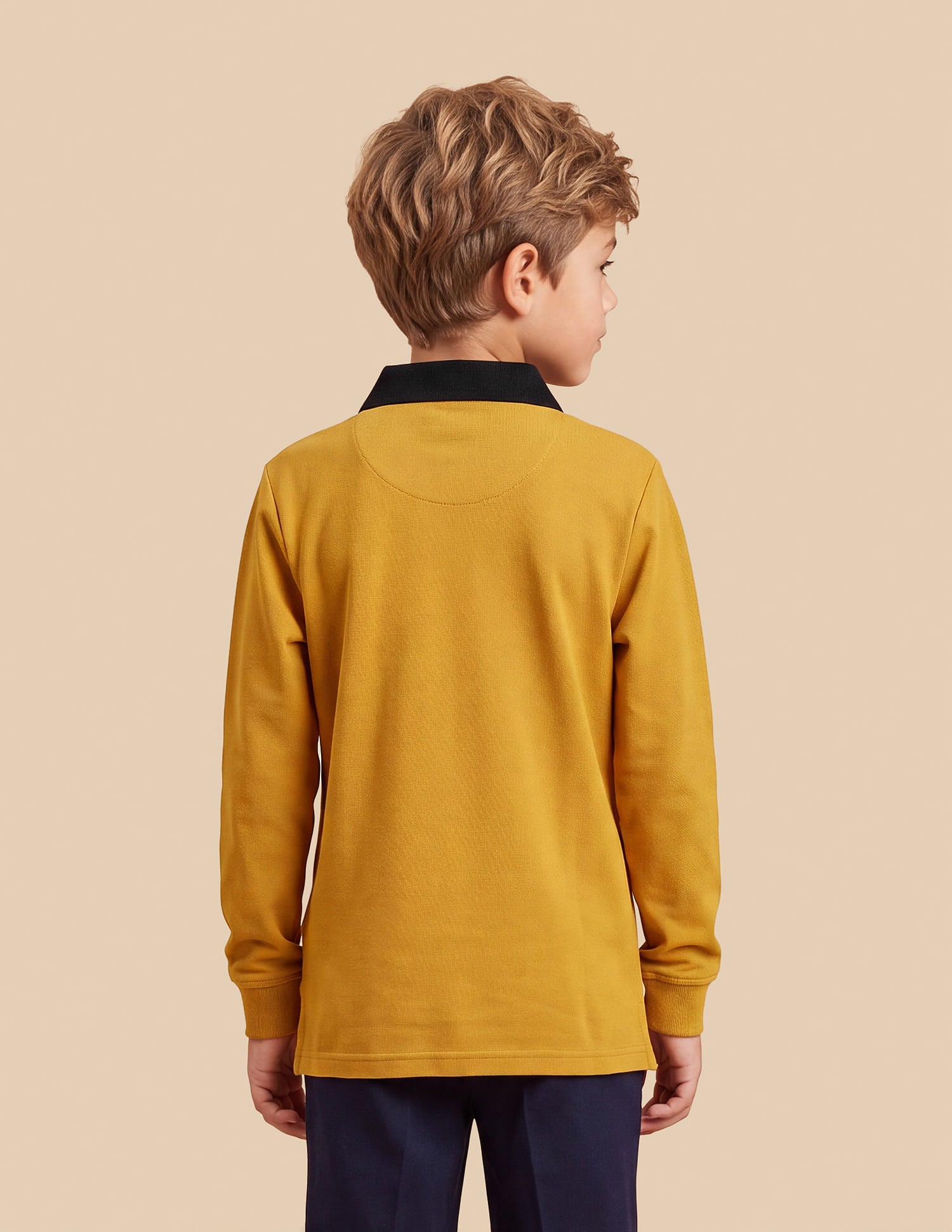 Solid Regular Fit Polo Shirt Yellow - U.S. Polo Assn. India | Large