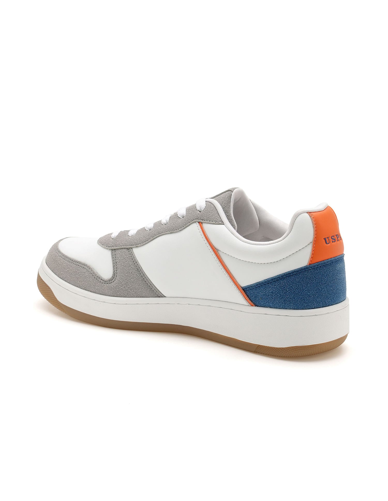 Men Joan Colourblocked Sneakers Off White - U.S. Polo Assn. India | Large