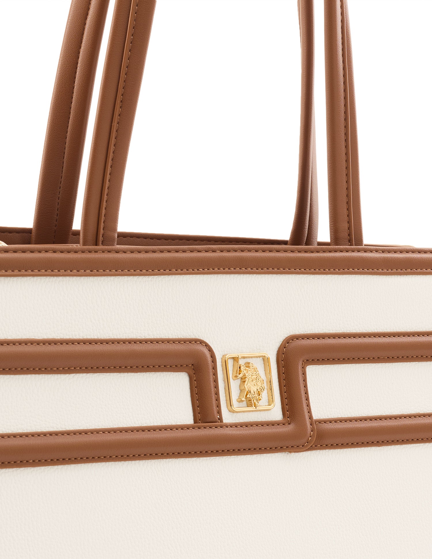 Carmen Satchel Bag Off White - U.S. Polo Assn. India | Large