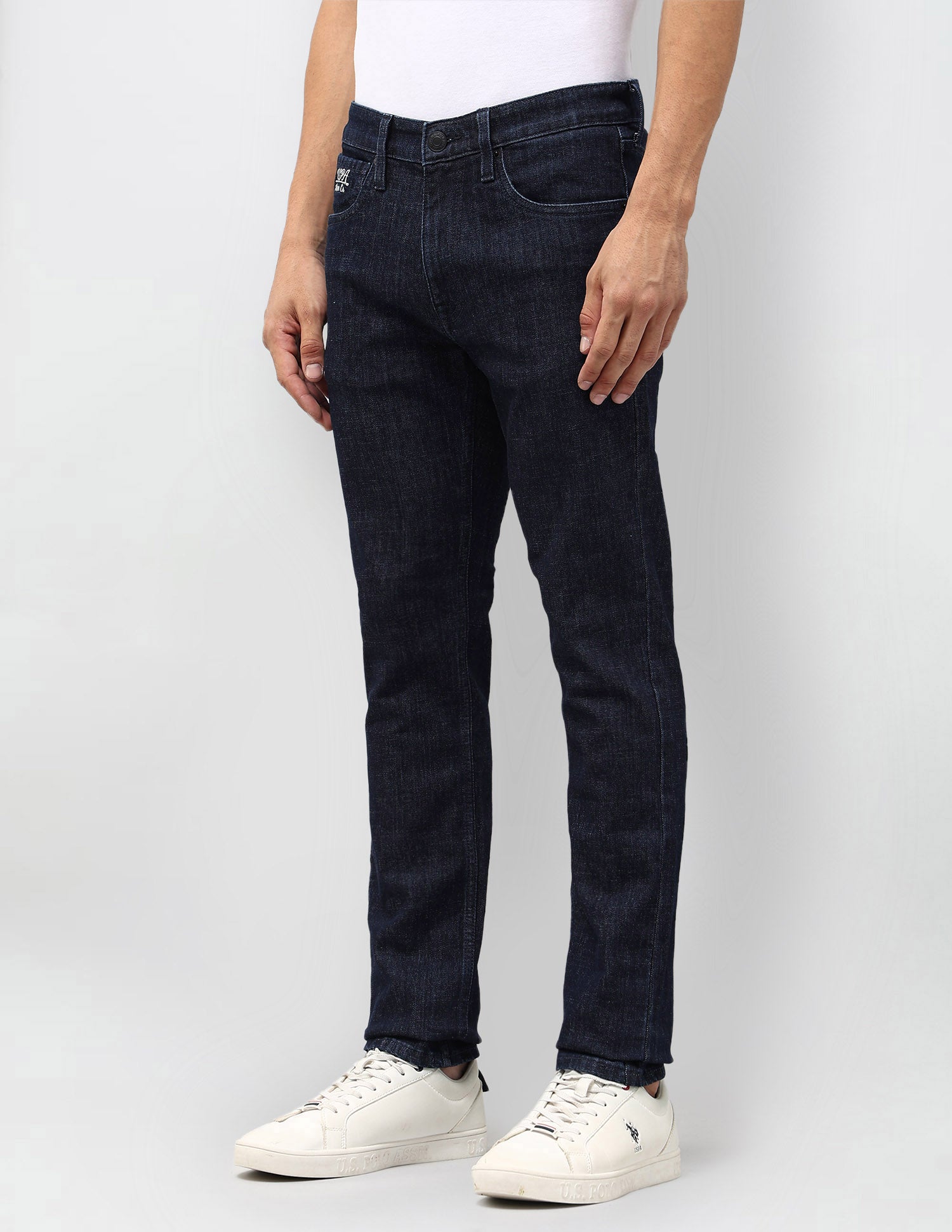 Regallo Skinny Fit Blue Jeans Indigo - U.S. Polo Assn. India | Large