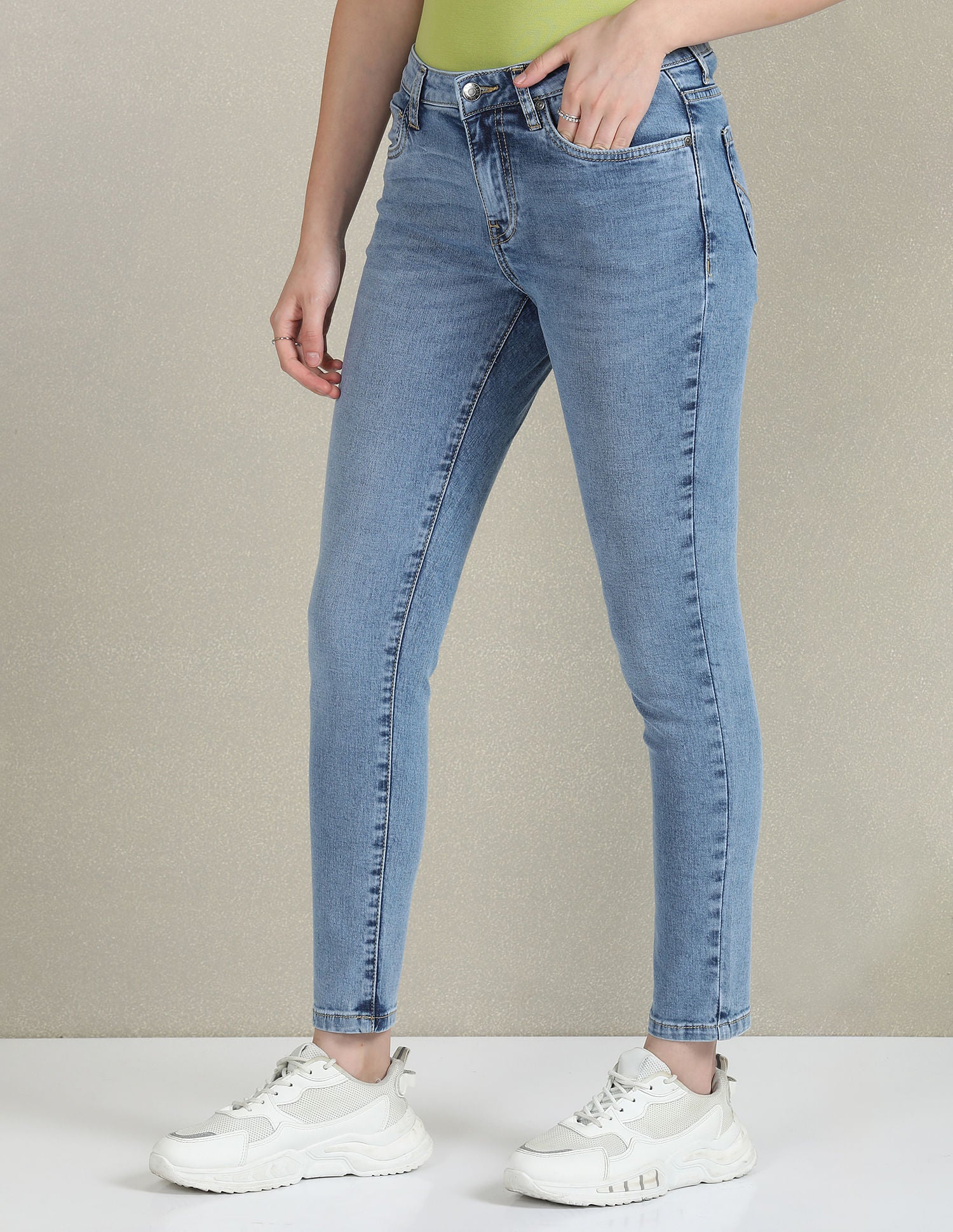 Skinny Fit Rinsed Jeans Blue - U.S. POLO ASSN. | Large