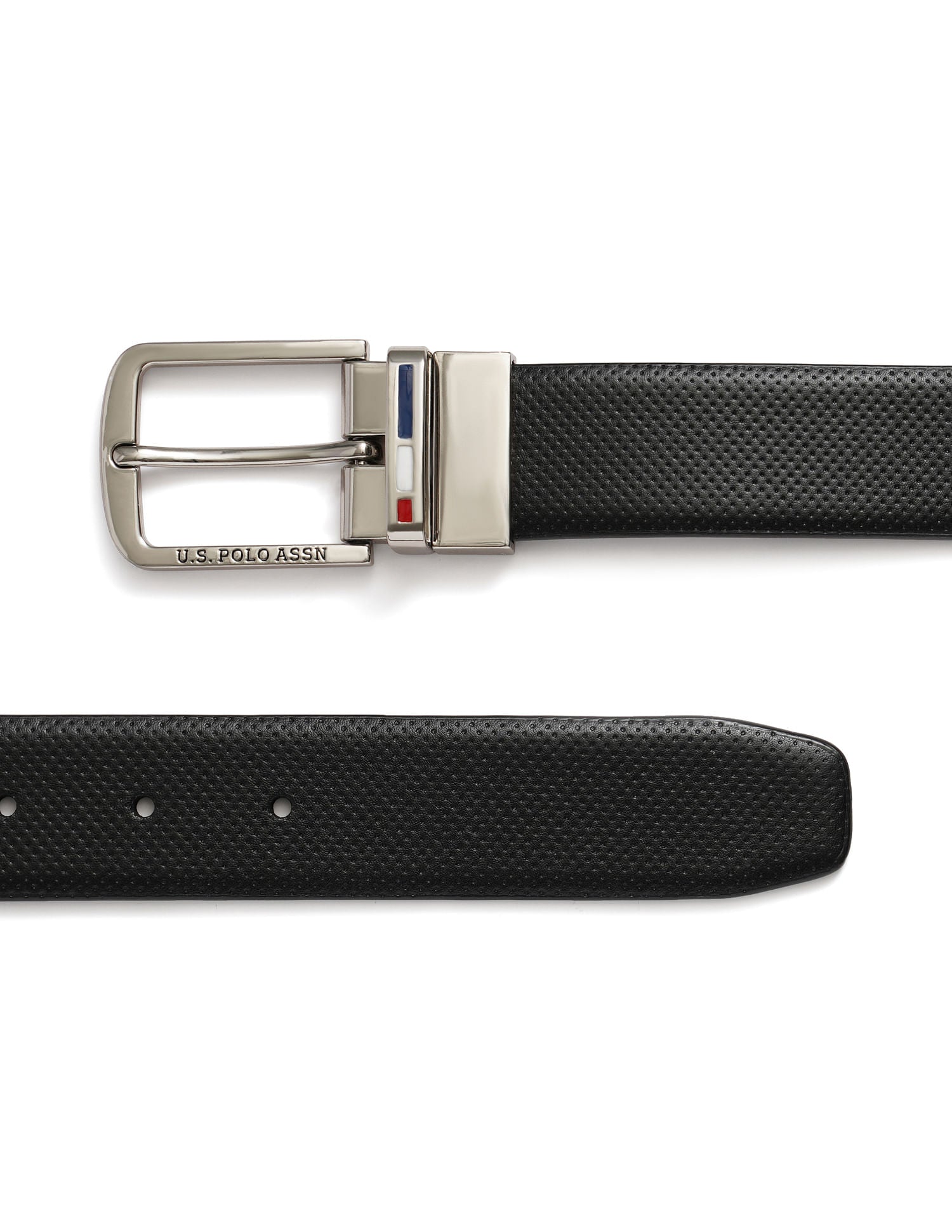 Solid Reversible Belt Brown and Black - U.S. POLO ASSN. | Large