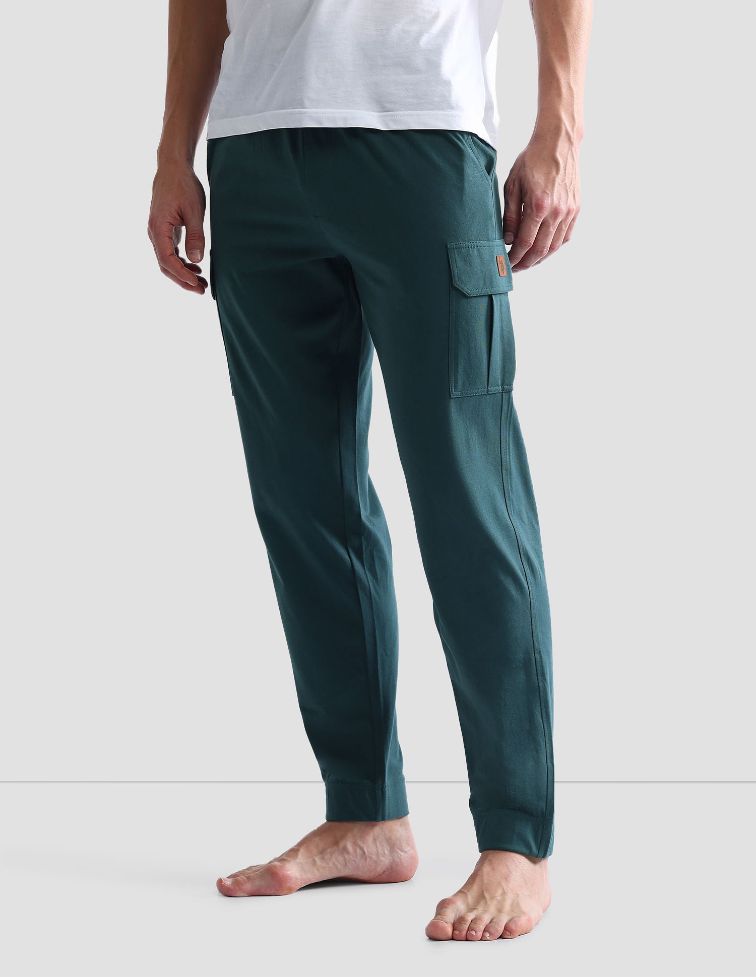 Cargo Utility OJ002 Lounge Joggers - Pack Of 1 Green - U.S. POLO ASSN. | Large
