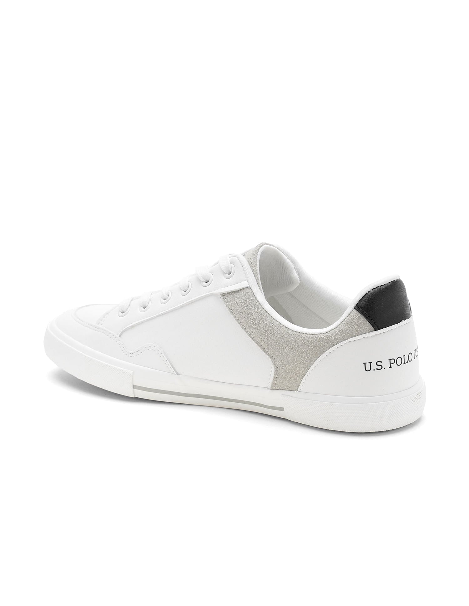 Men Hampton 4.0 Colourblocked Sneakers White - U.S. Polo Assn. India | Large