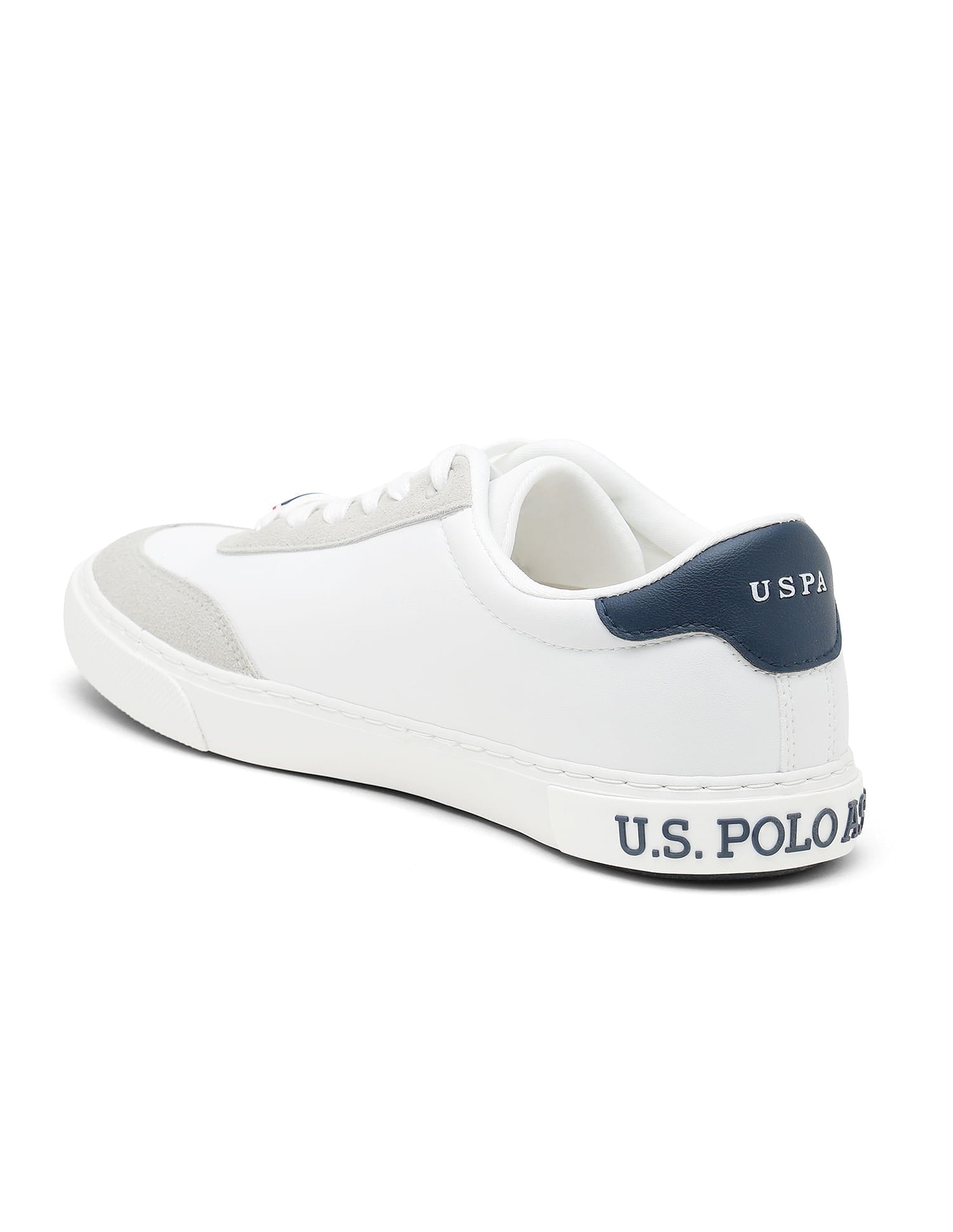 Men Krister 4.0 Colourblocked Sneakers Off White - U.S. Polo Assn. India | Large