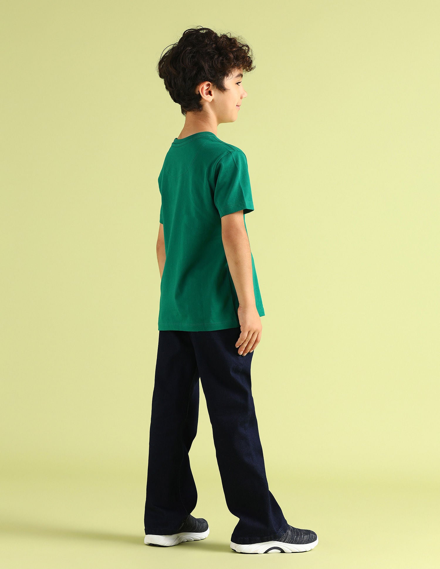 Regular fit Striped T-Shirts Green - U.S. Polo Assn. India | Large