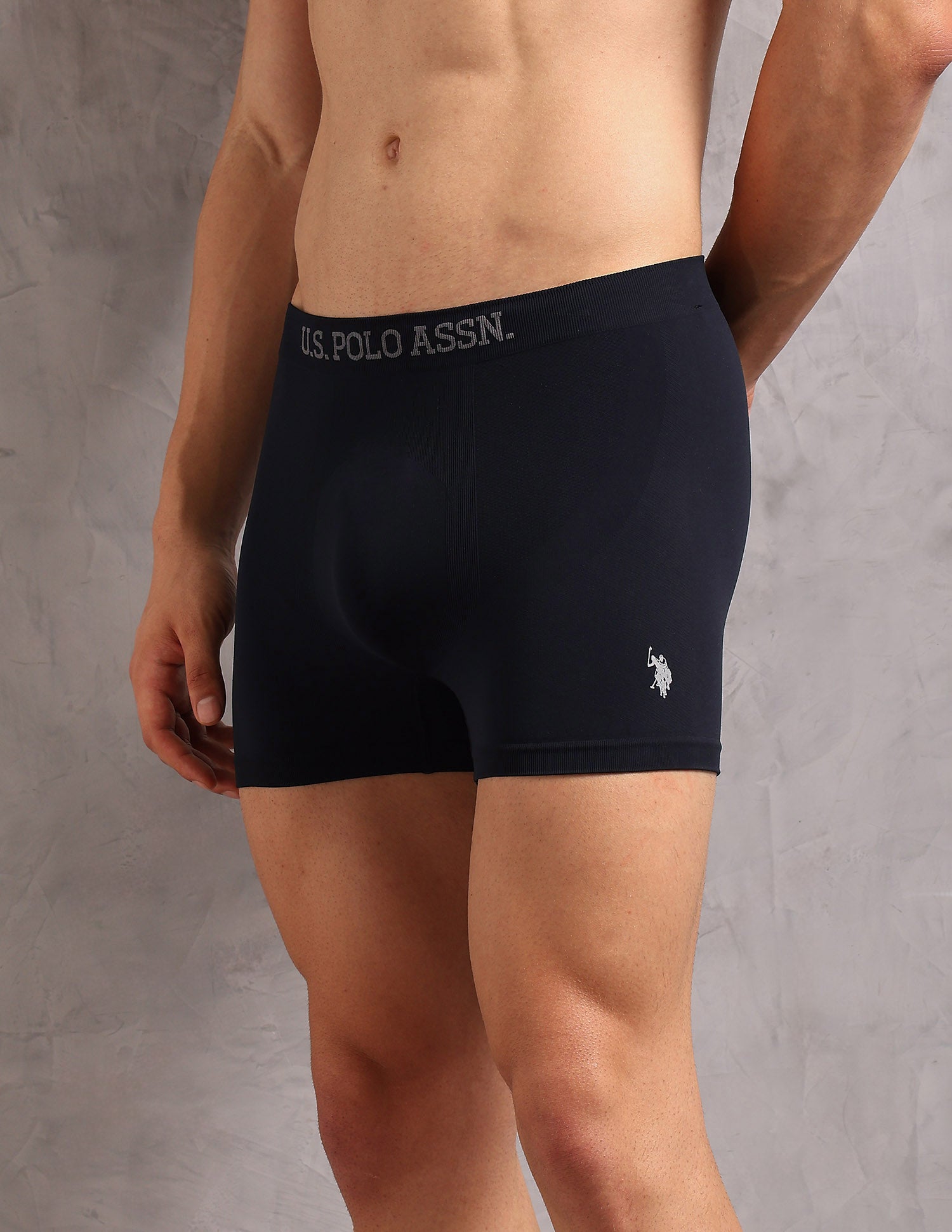 Breathable Stretch Comfort AT003 Trunks - Pack of 1 Navy - U.S. POLO ASSN. | Large