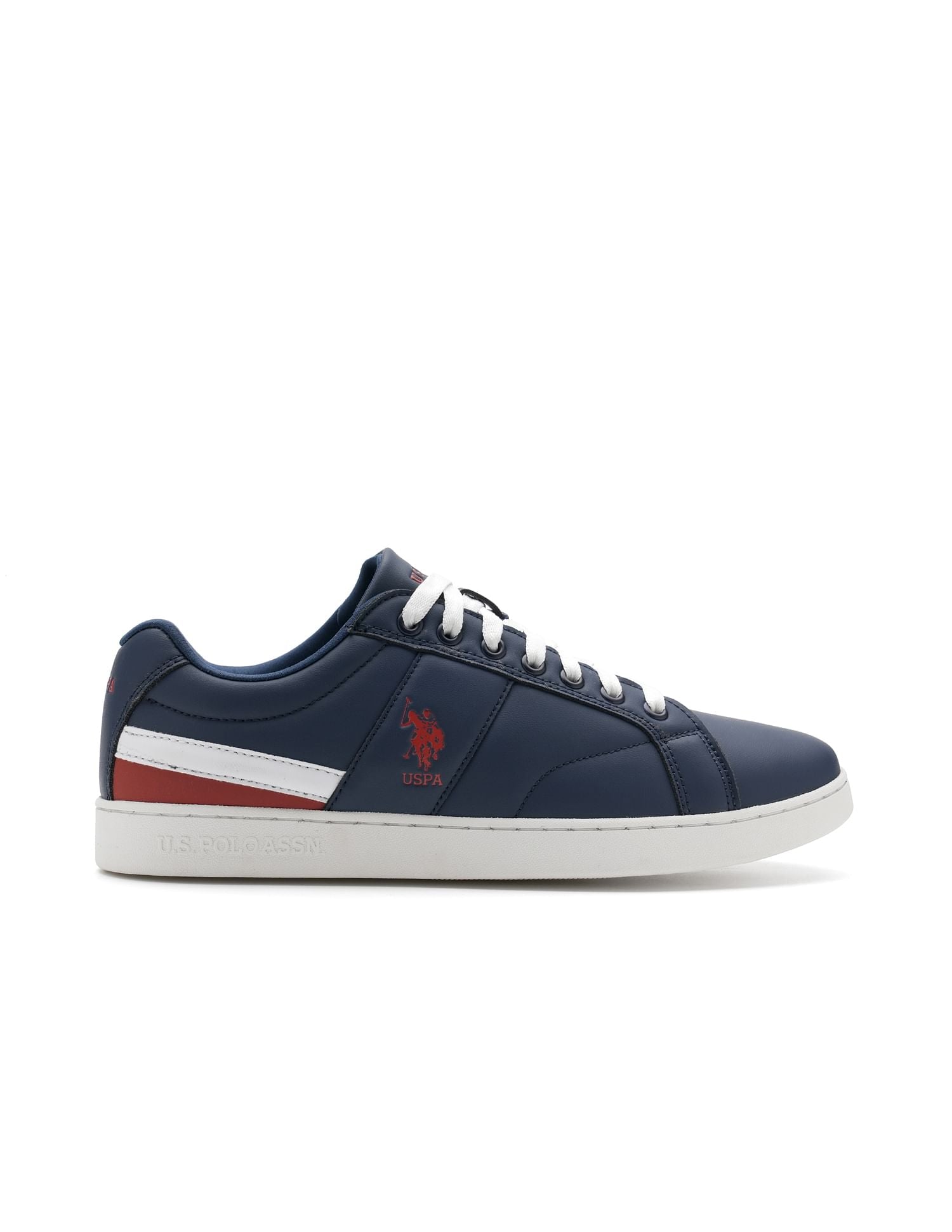 Vince Solid Casual Sneakers Navy - U.S. POLO ASSN. | Large