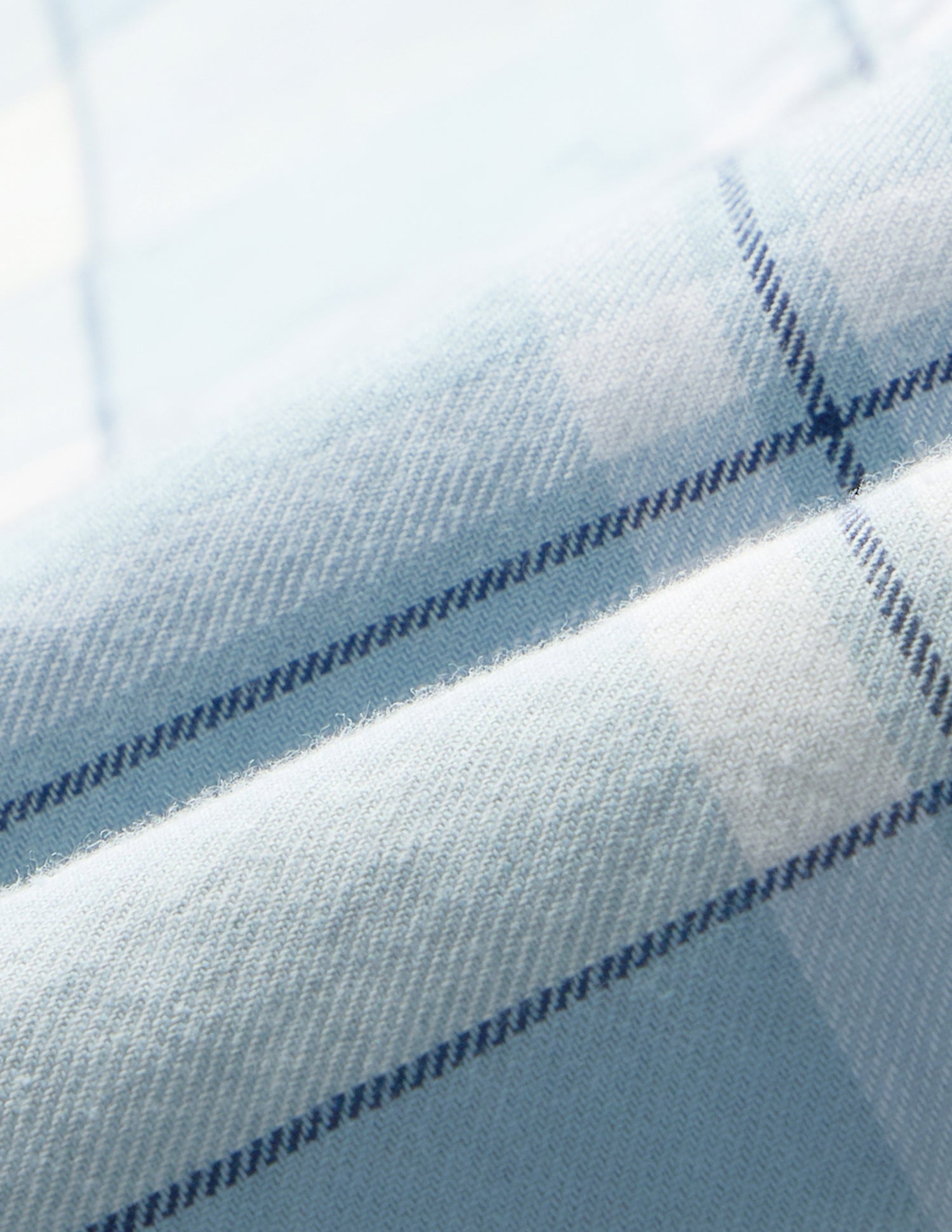 Windowpane Checked Slim Fit Shirt Light-Blue - U.S. Polo Assn. India | Large