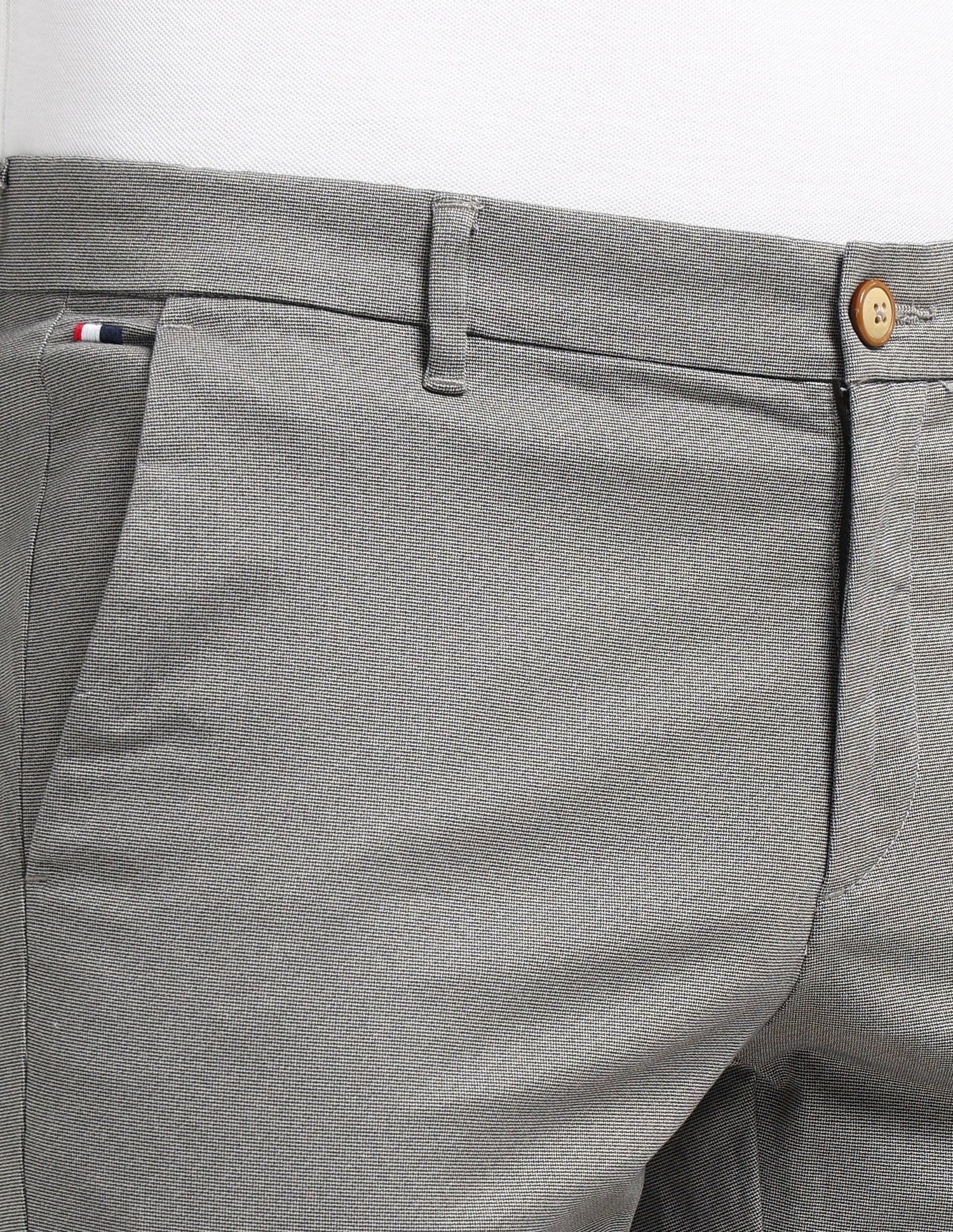 Denver Slim Fit Regular Trousers Grey - U.S. POLO ASSN. | Large