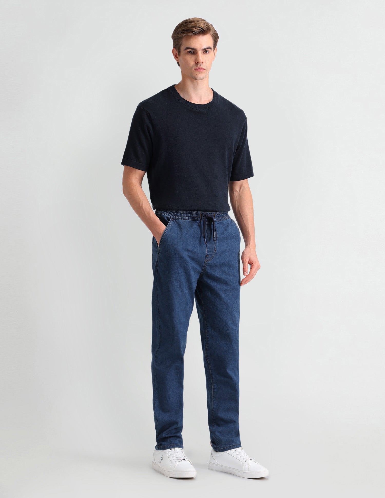Slim Fit Blue Jeans BLUE - U.S. Polo Assn. India | Large