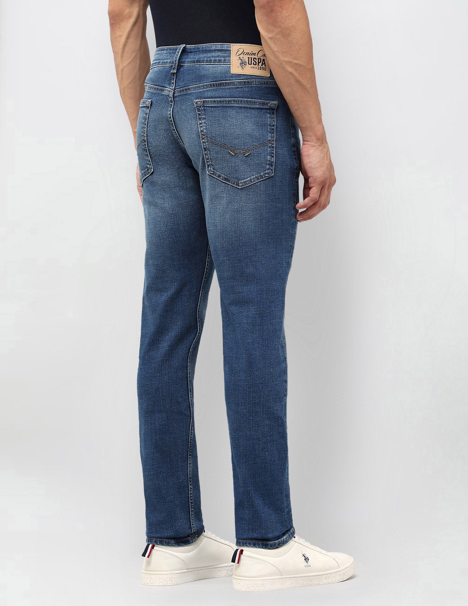 Regallo Skinny Fit Blue Jeans Blue - U.S. POLO ASSN. | Large