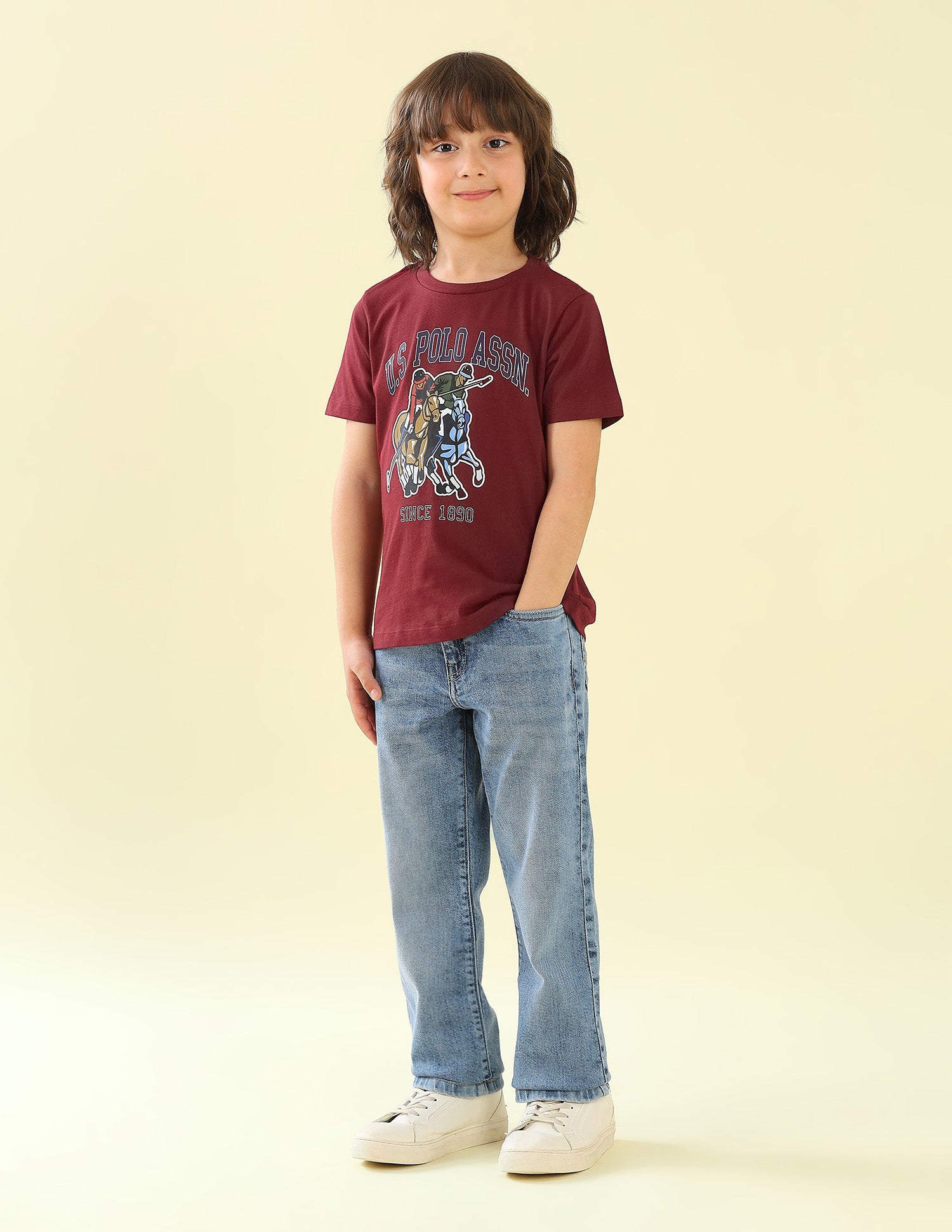 Graphic Brand Printed Regular Fit T-Shirt - Pack Of 2 Multi2 - U.S. Polo Assn. India | Large