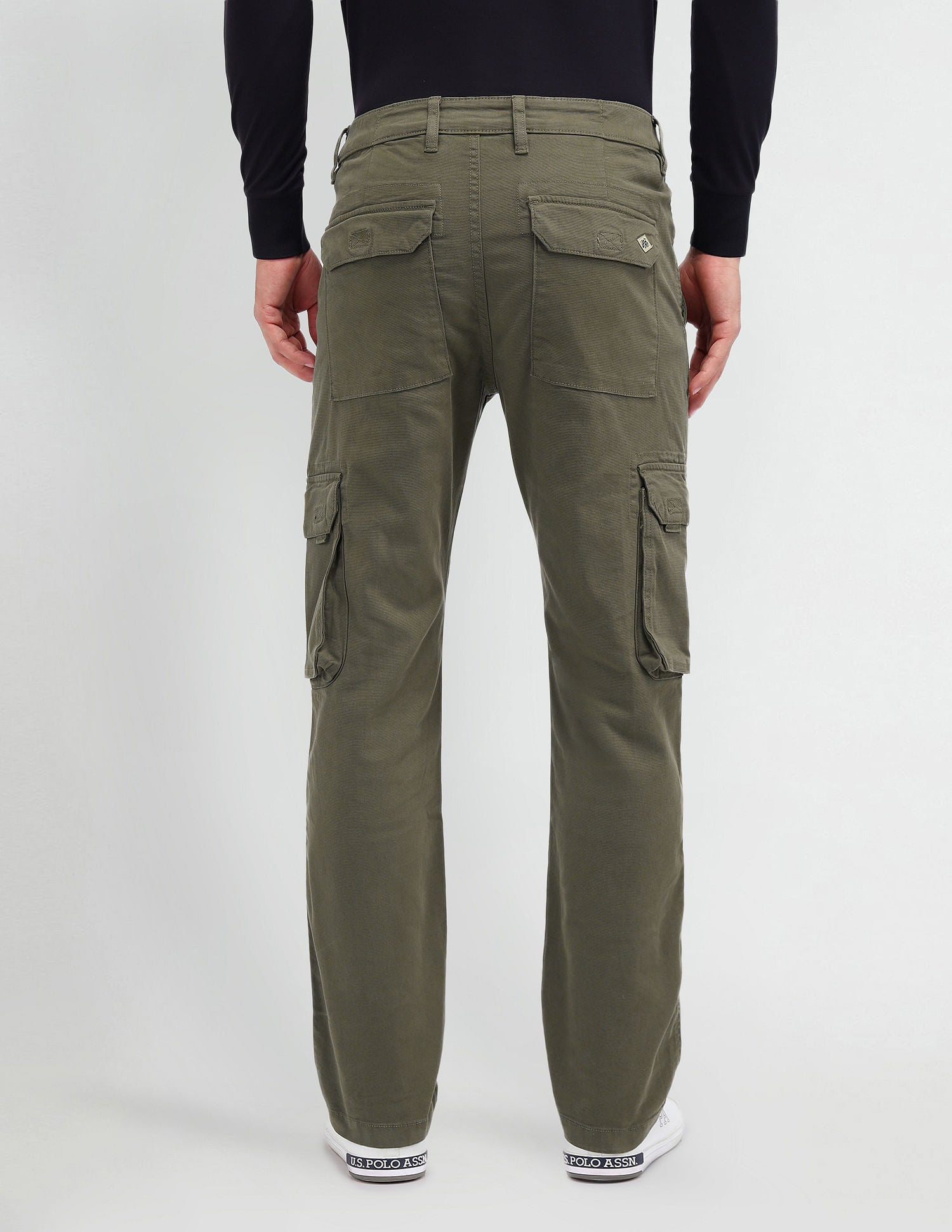 Straight Fit Cargo Trousers Green - U.S. POLO ASSN. | Large