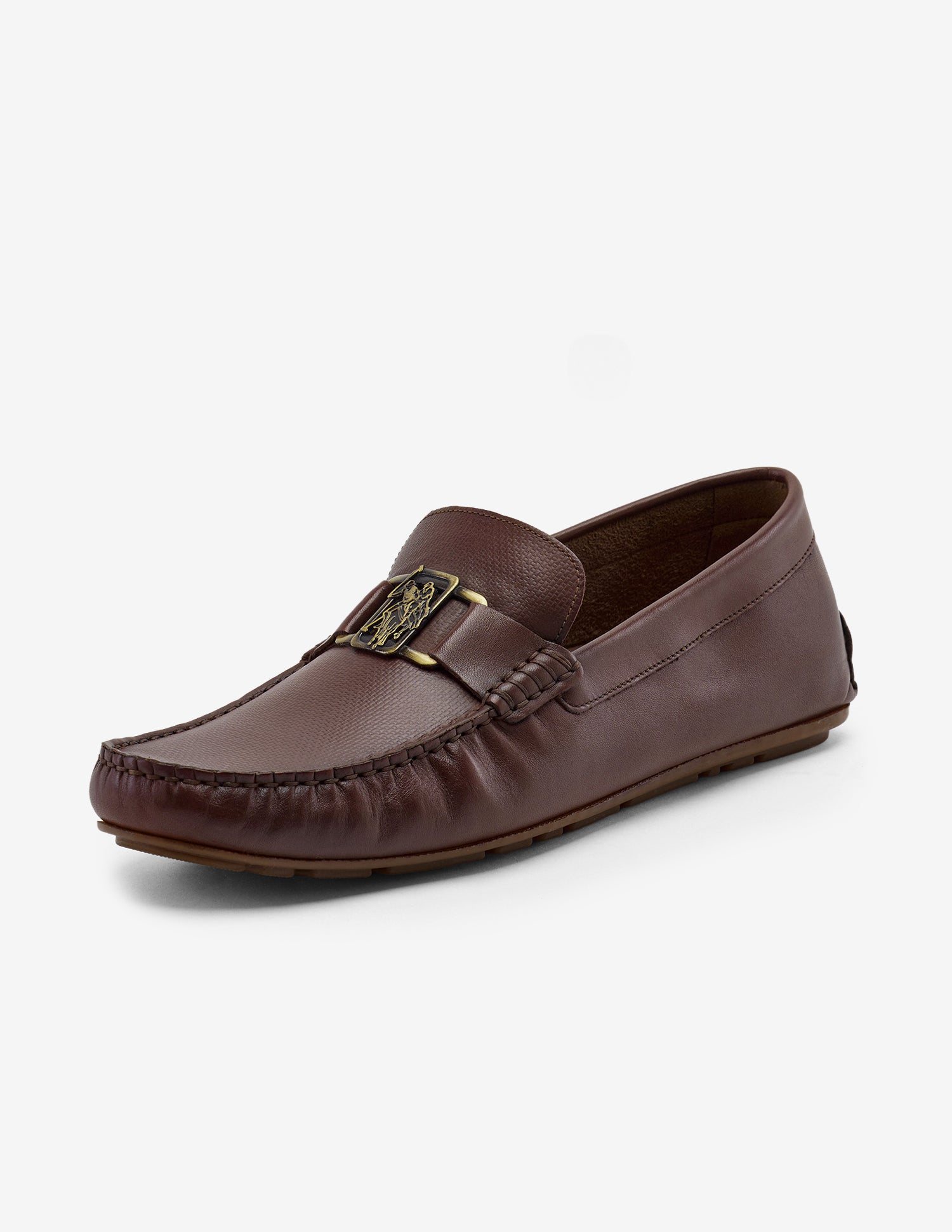 Aven Leather Loafers Tan - U.S. Polo Assn. India | Large