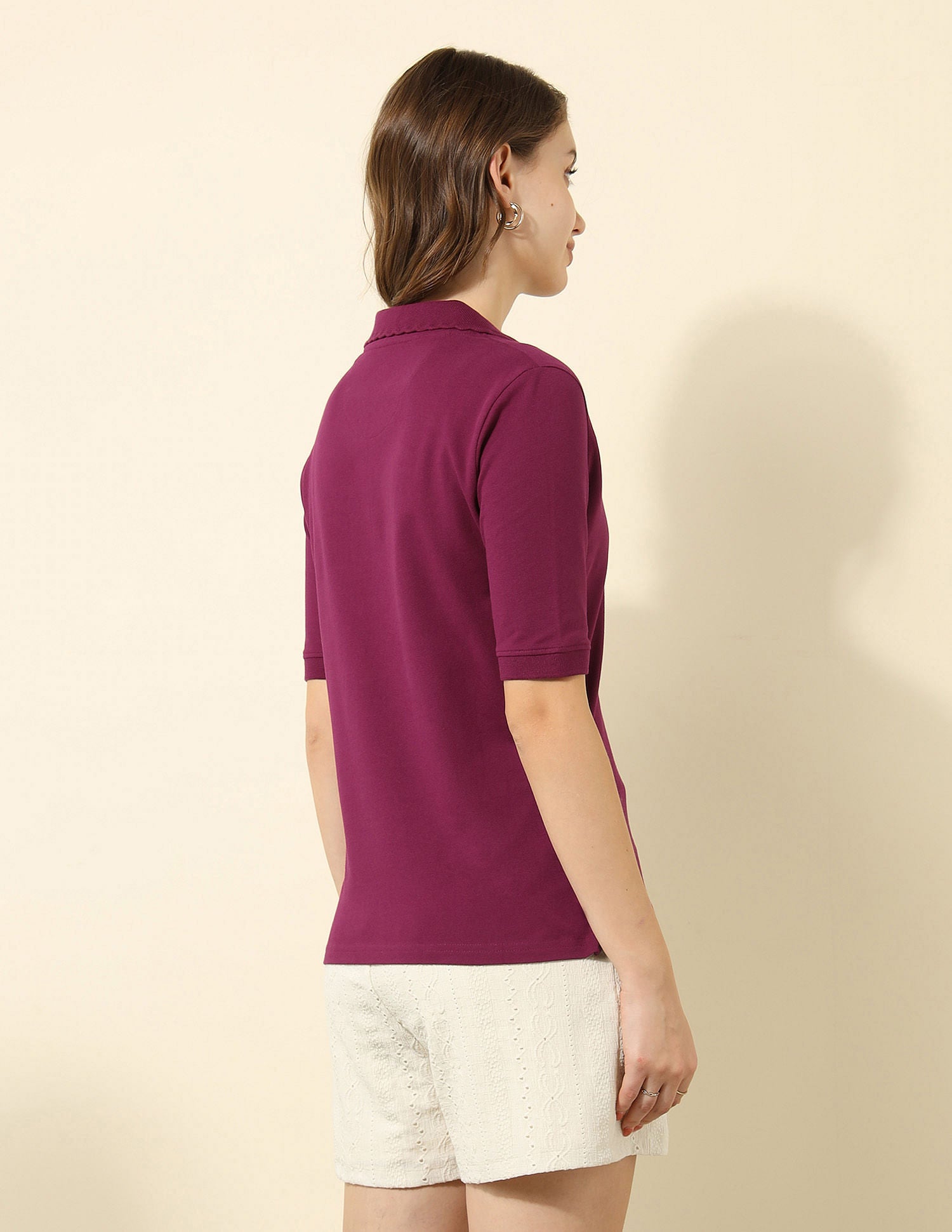 Regular Fit Polo Shirt Wine - U.S. Polo Assn. India | Large
