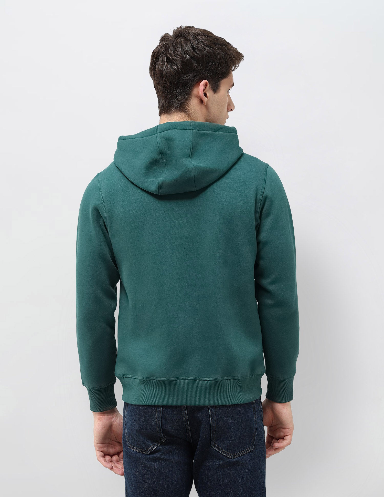 Solid Hooded Sweatshirt Dark Green - U.S. POLO ASSN. | Large