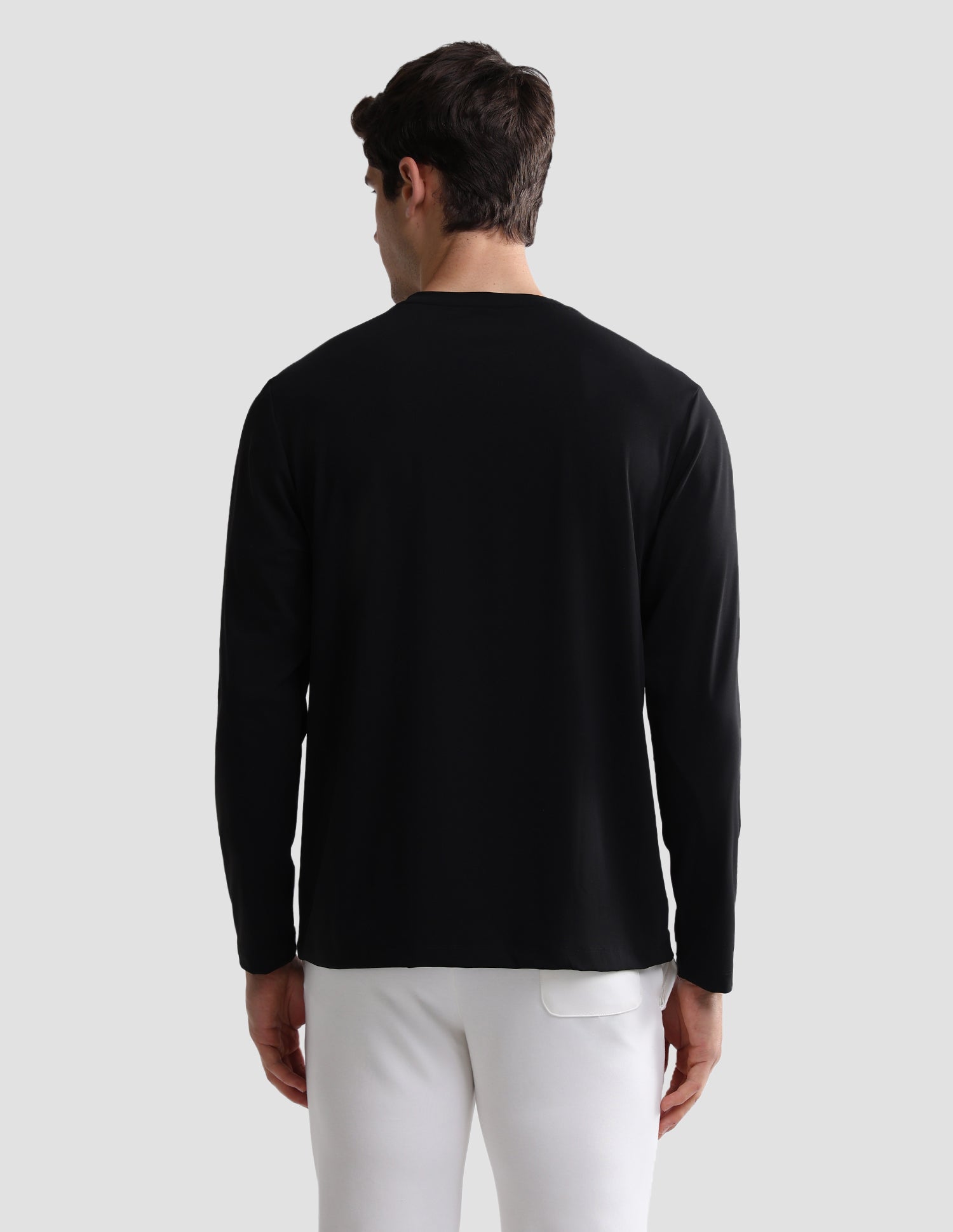 Solid Slim Fit Active T-Shirt Black - U.S. Polo Assn. India | Large